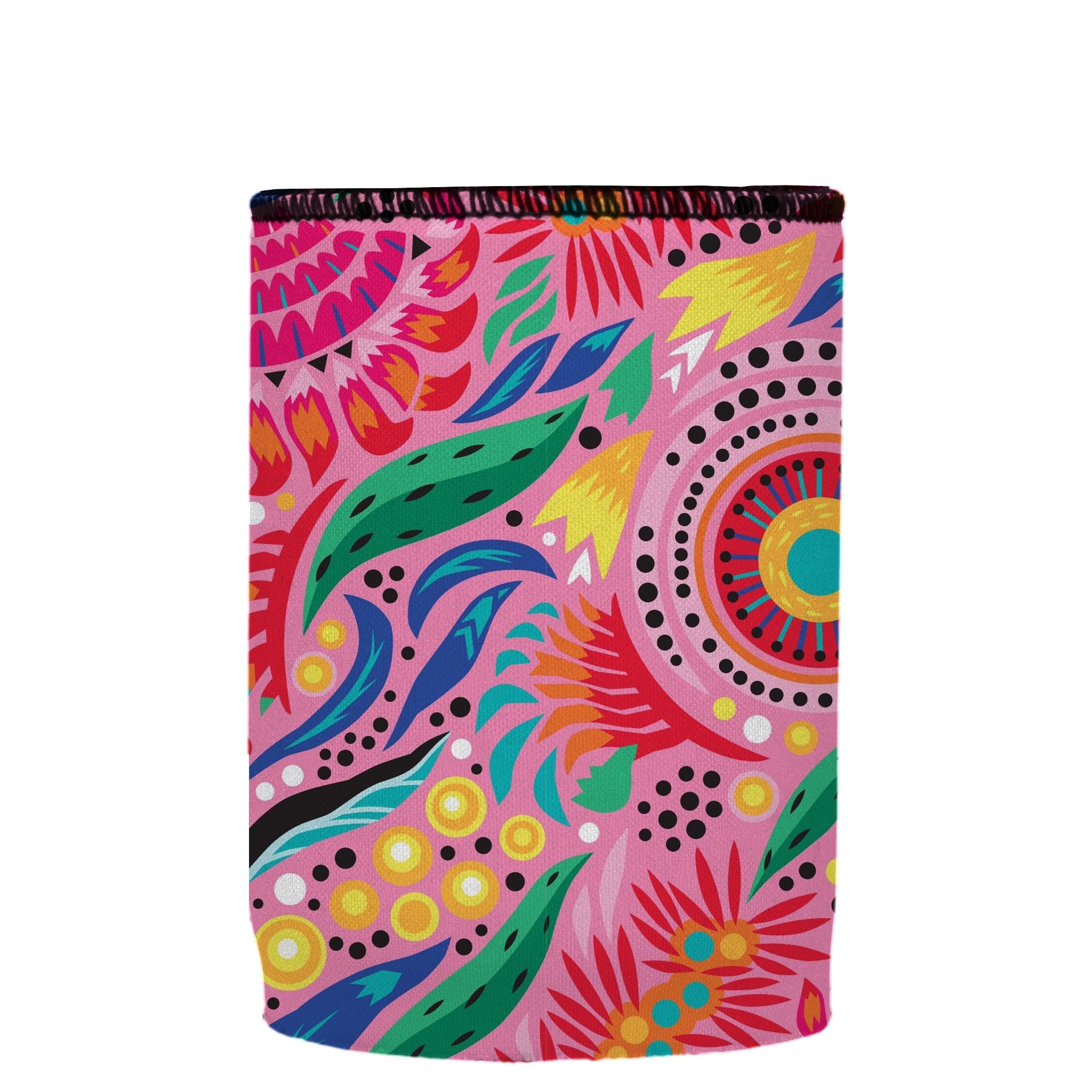 Stubbyz Australian Flowers Stubby Cooler 3-Pack