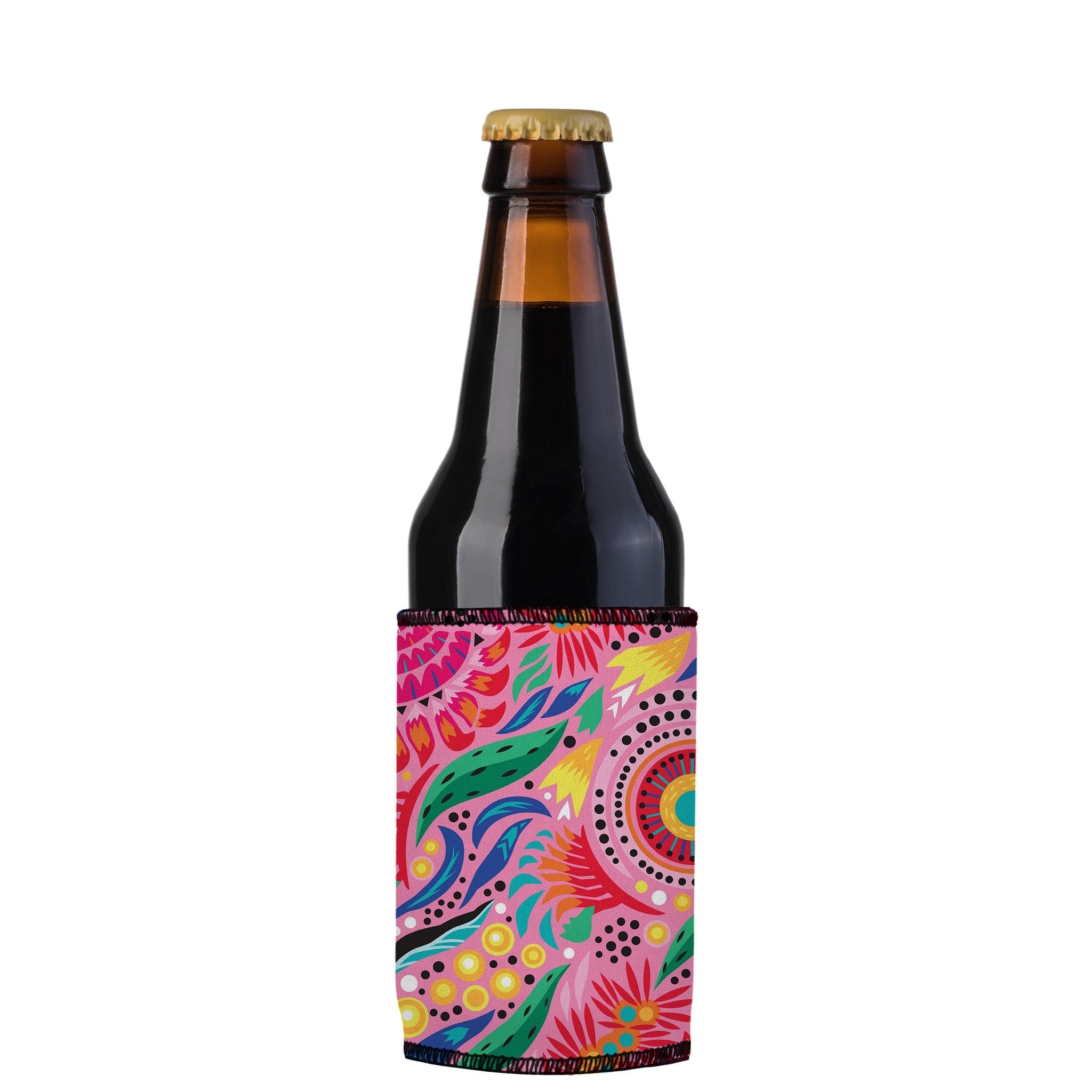 Stubbyz Australian Flowers Stubby Cooler 3-Pack
