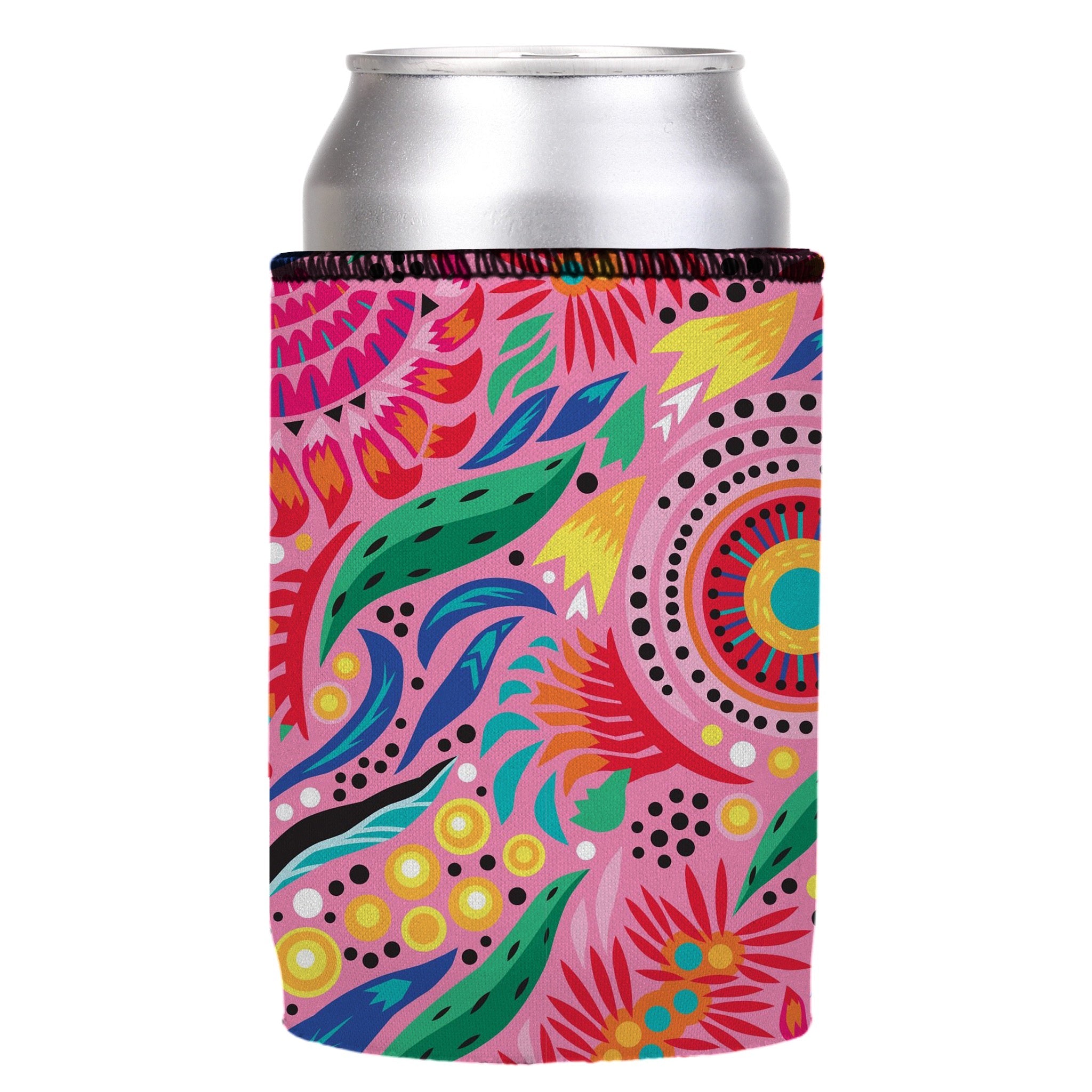 Stubbyz Australian Flowers Stubby Cooler 3-Pack