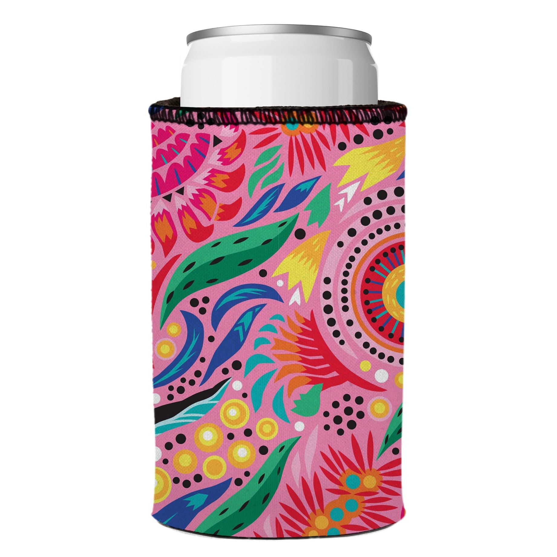 Stubbyz Australian Flowers Stubby Cooler 2-Pack