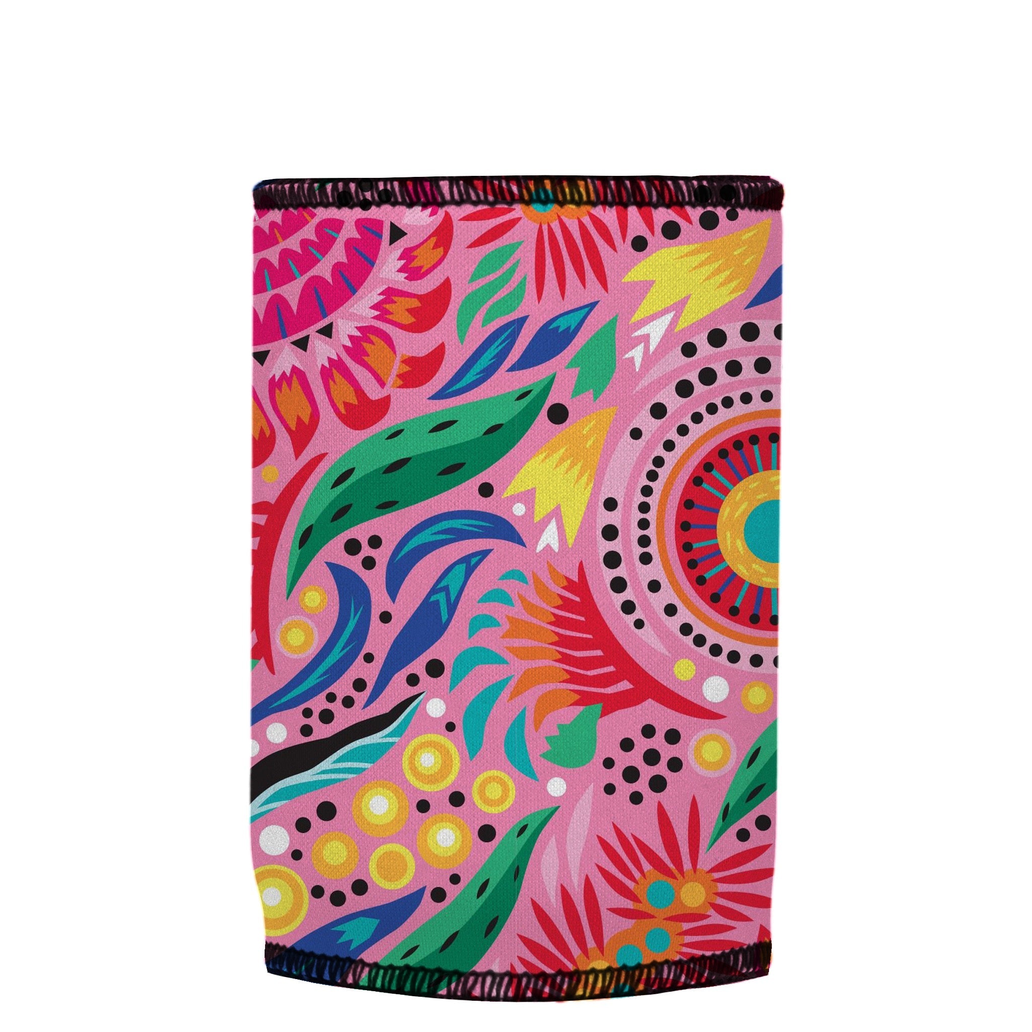 Stubbyz Australian Flowers Stubby Cooler 3-Pack