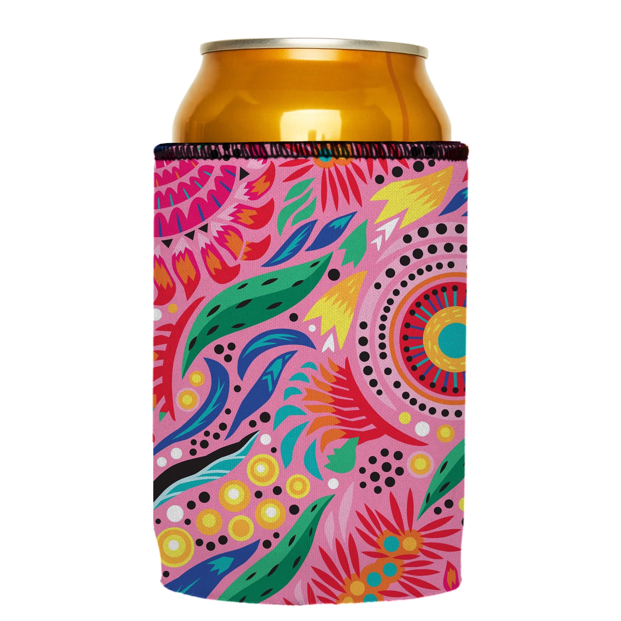 Stubbyz Australian Flowers Stubby Cooler