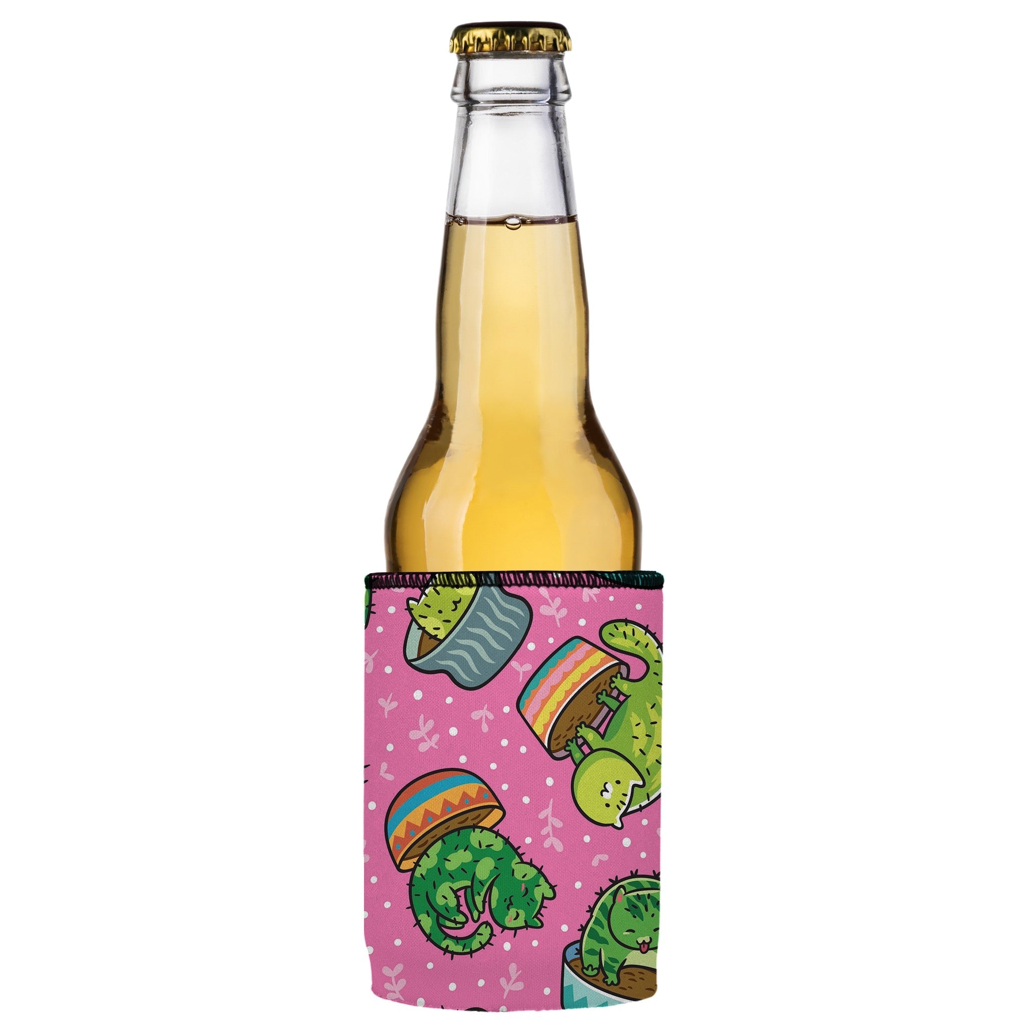 Stubbyz Cats in a Flowerpot Stubby Cooler 3-Pack