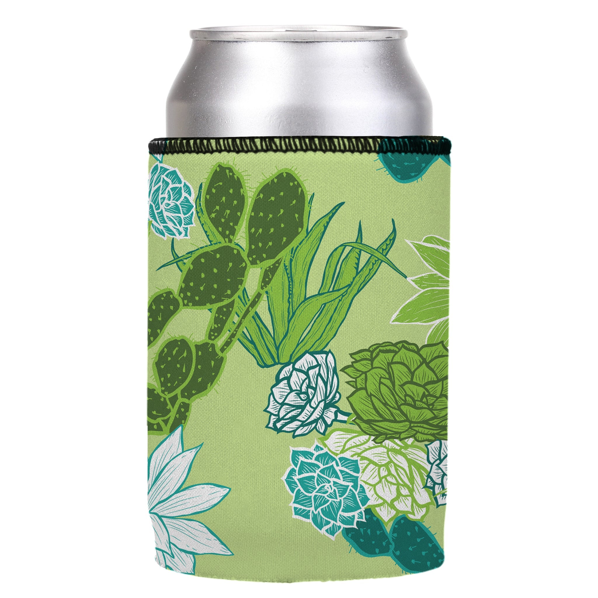 Stubbyz Succulent Garden Stubby Cooler 3-Pack