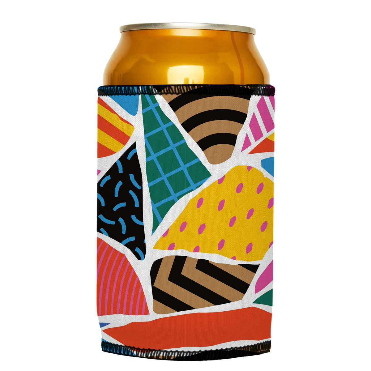Color Blocks Stubbyz One Size cooler on a standard can