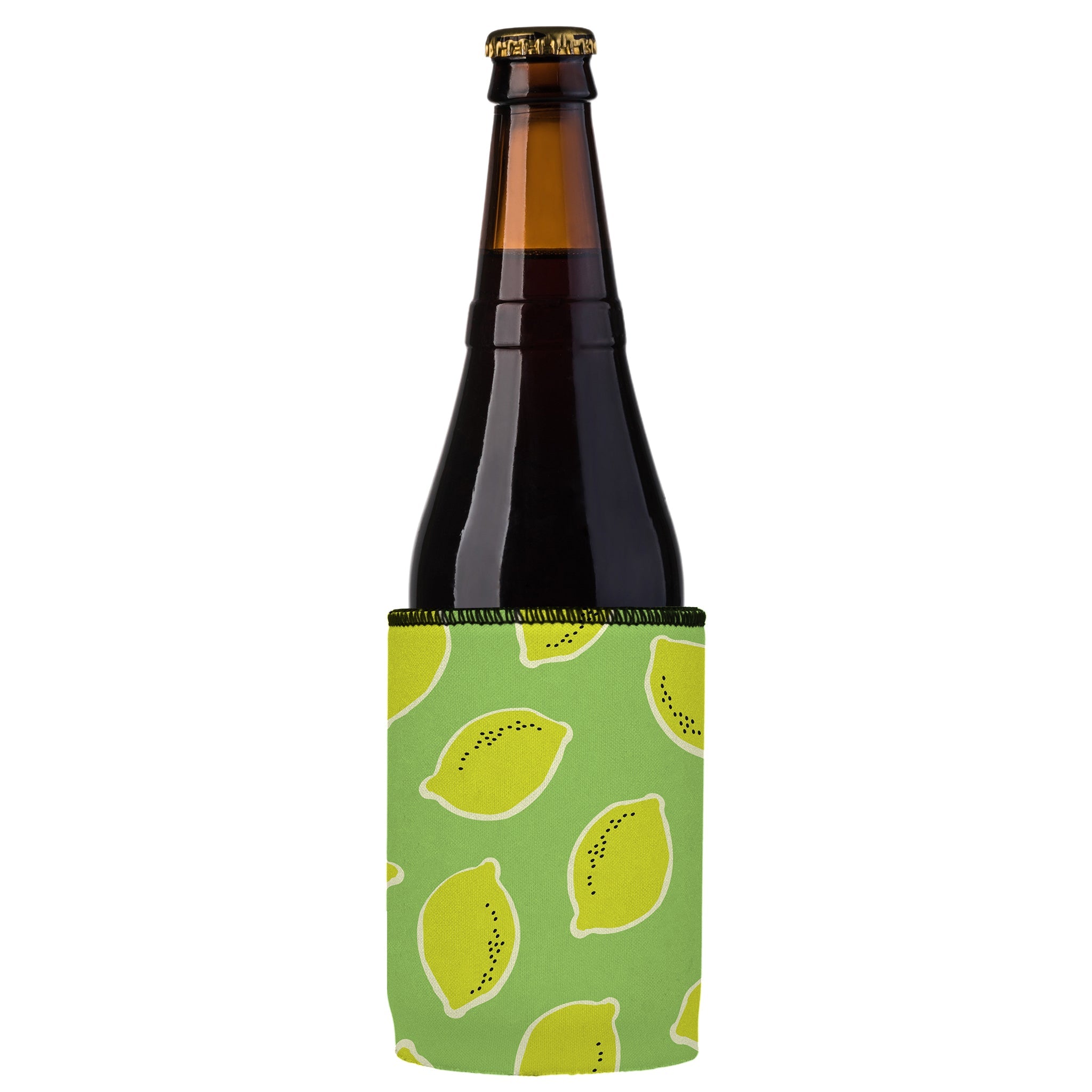 Stubbyz Green Lemon Zest Stubby Cooler 3-Pack