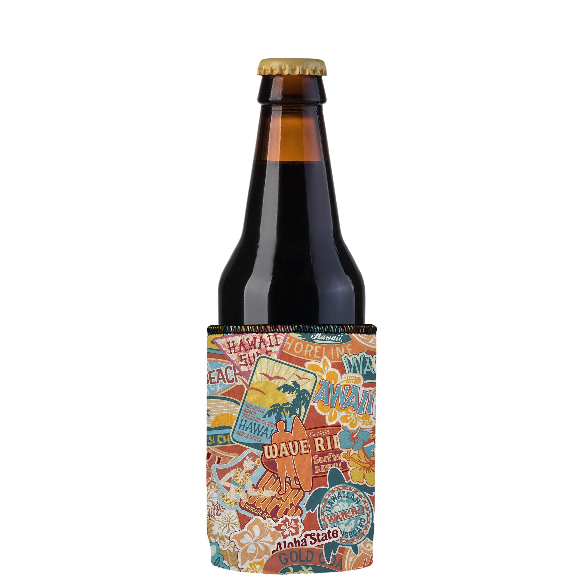 Stubbyz Hawaiian Vibes Stubby Cooler 2-Pack