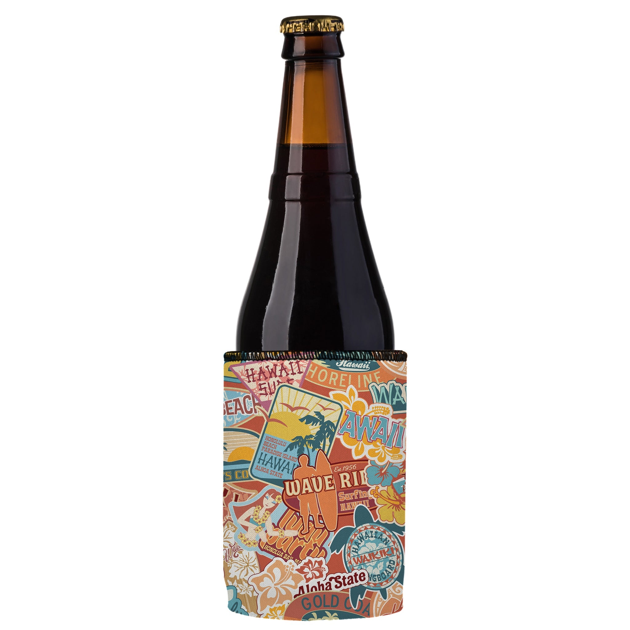 Stubbyz Hawaiian Vibes Stubby Cooler 2-Pack