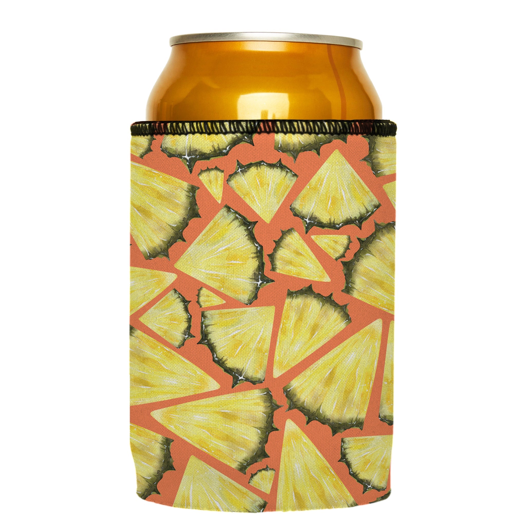 Stubbyz Pineapple Slices Stubby Cooler 3-Pack