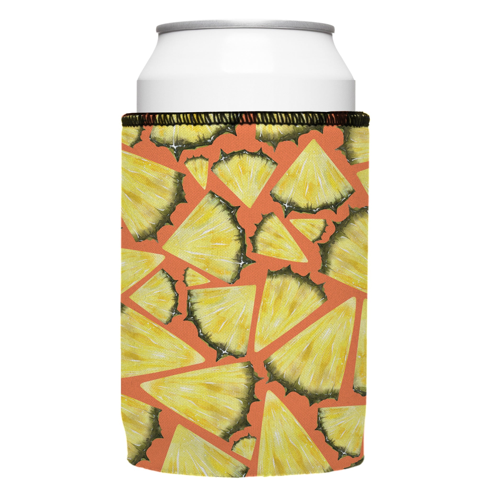 Stubbyz Pineapple Slices Stubby Cooler 3-Pack