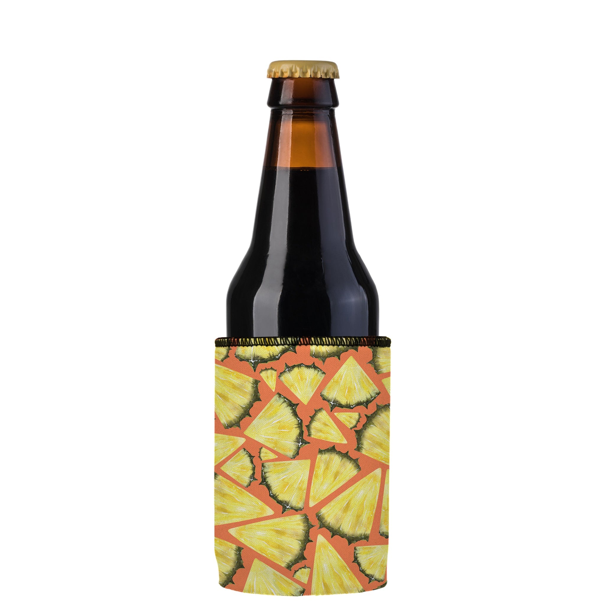 Stubbyz Pineapple Slices Stubby Cooler 3-Pack