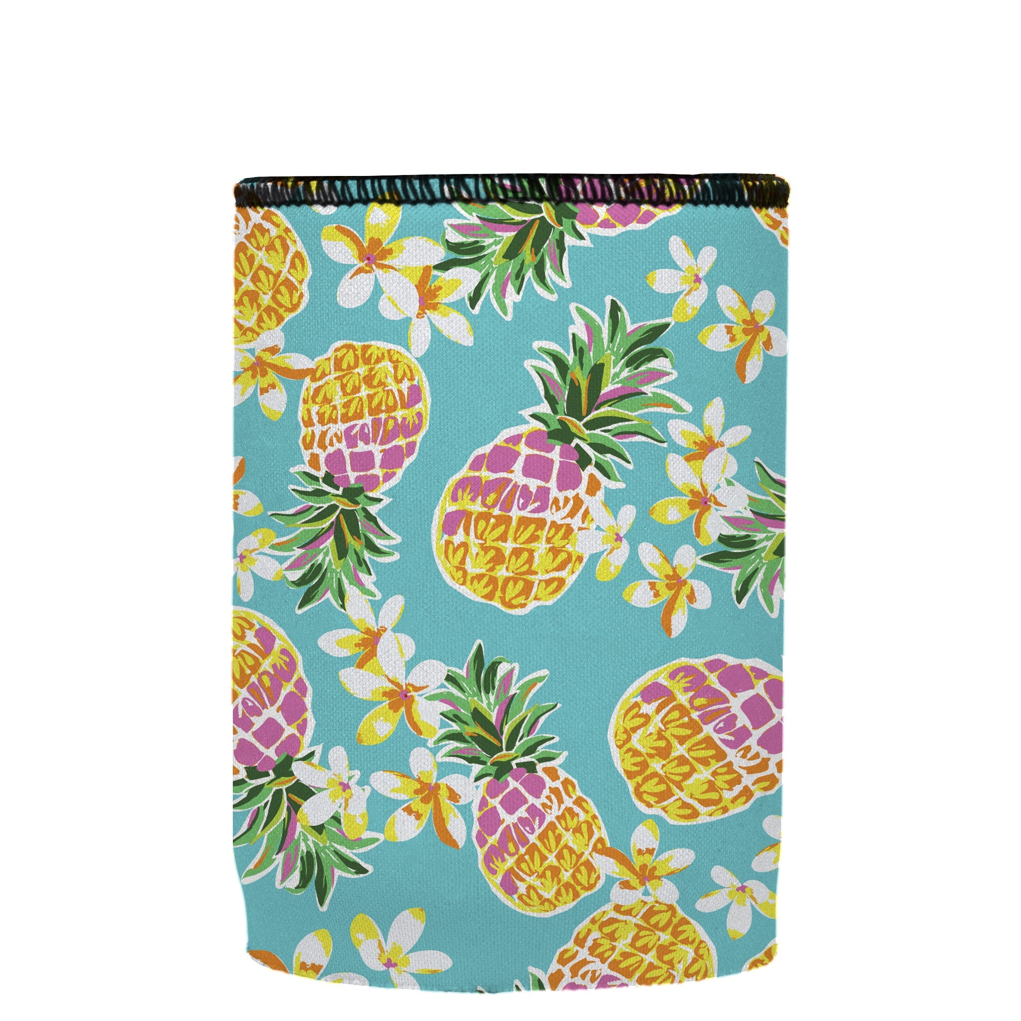 Stubbyz Floral Pineapple Stubby Cooler 2-Pack
