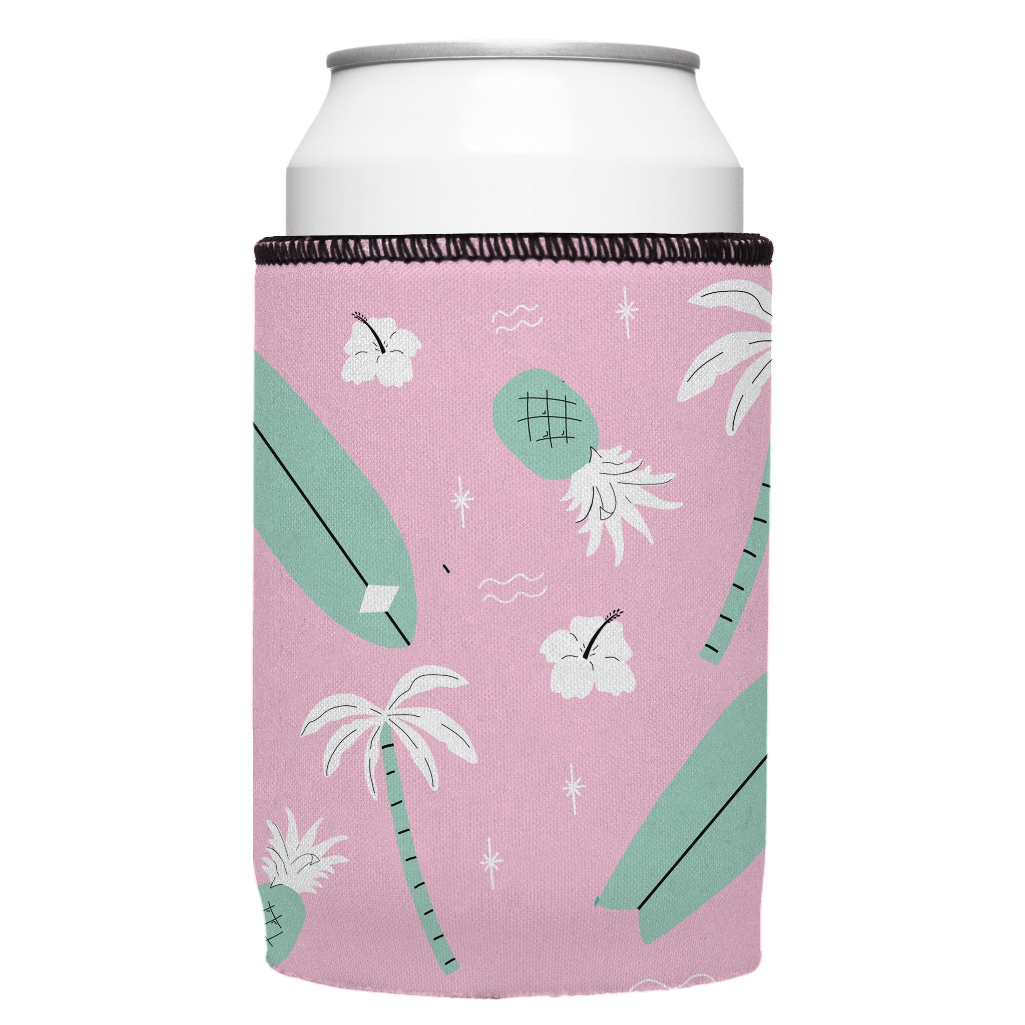 Stubbyz Pink Surf’s Up Stubby Cooler 3-Pack