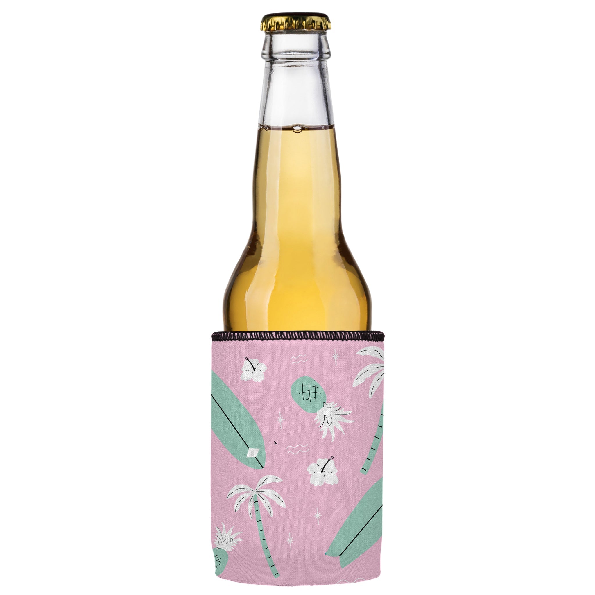 Stubbyz Pink Surf’s Up Stubby Cooler 3-Pack