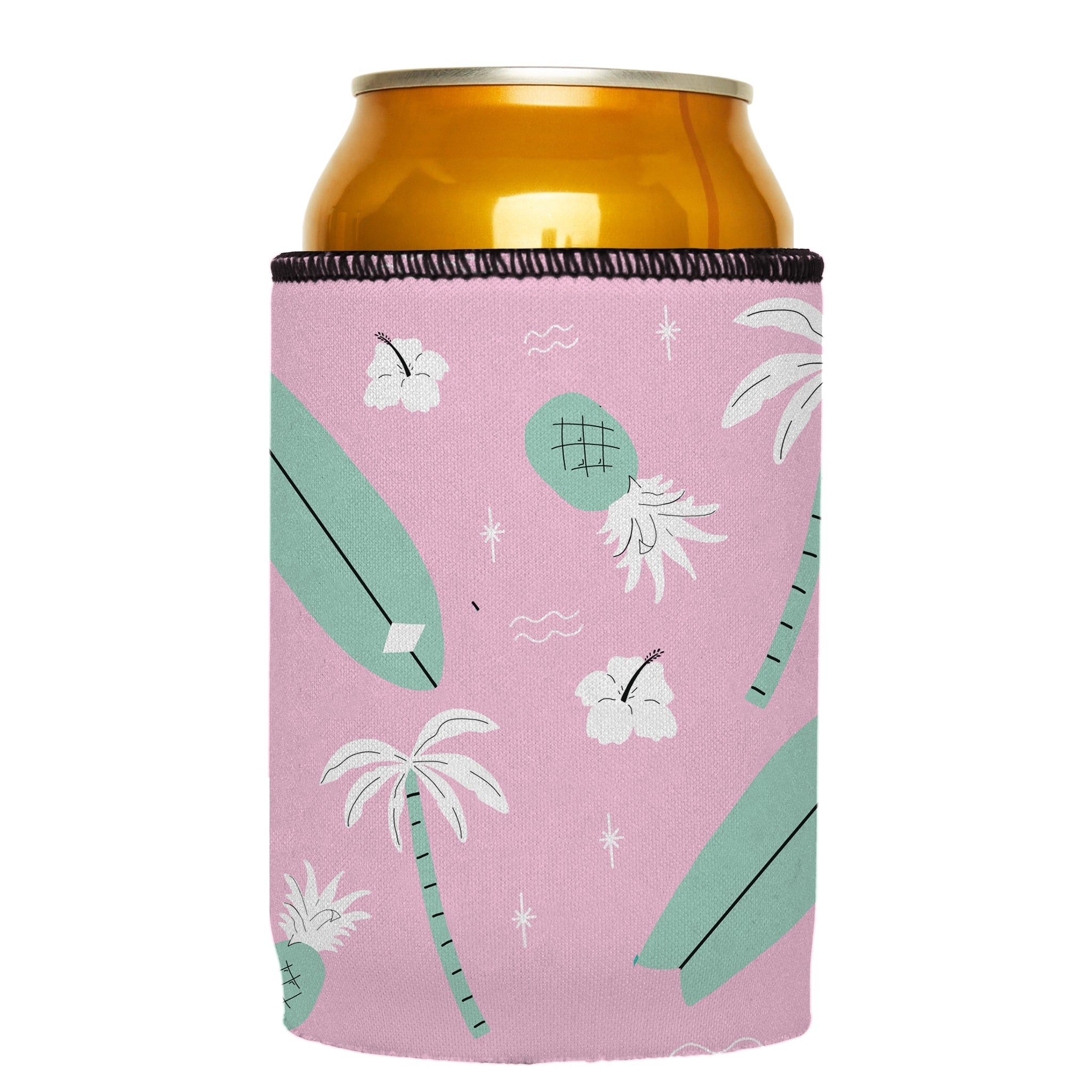Stubbyz Pink Surf’s Up Stubby Cooler 3-Pack