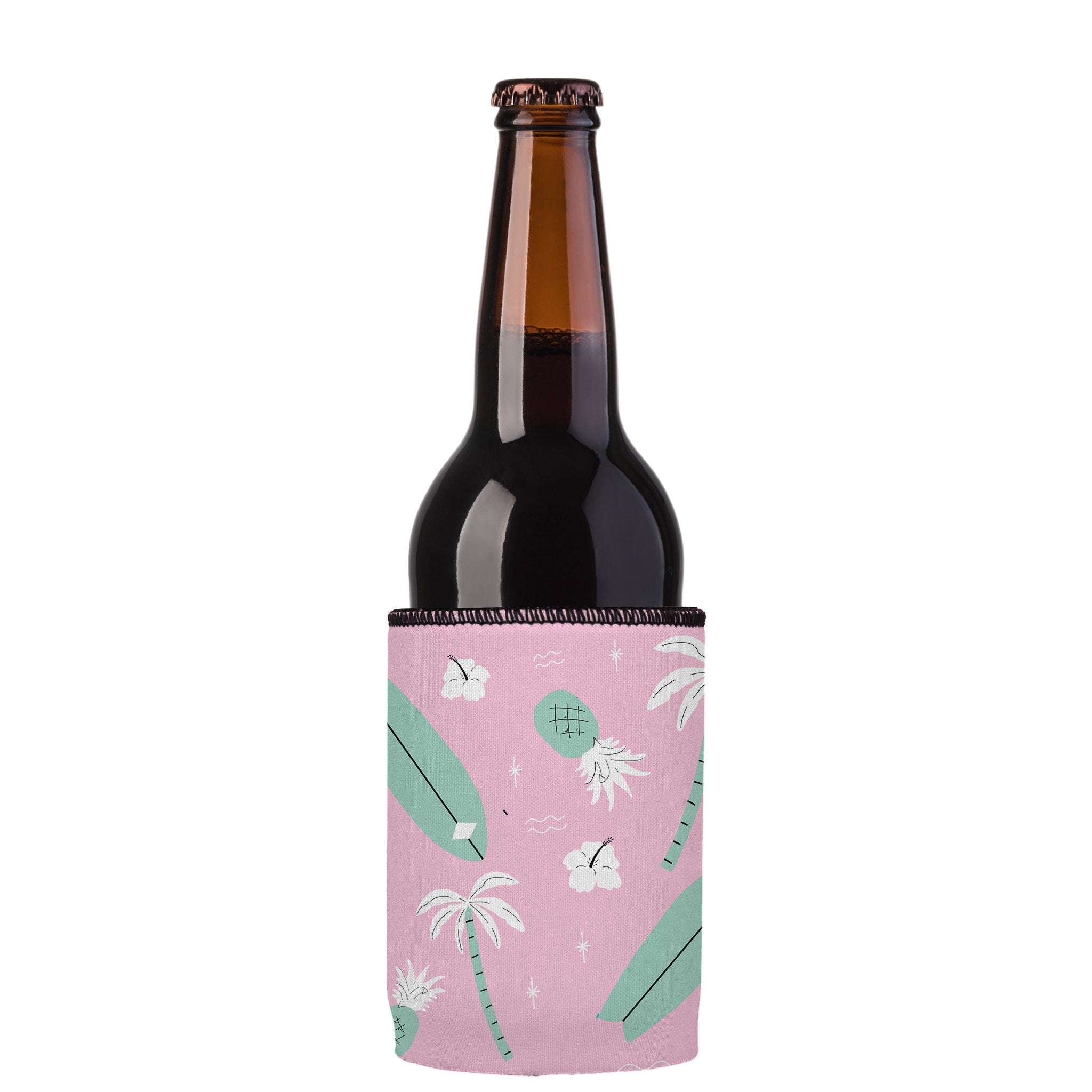 Stubbyz Pink Surf’s Up Stubby Cooler 3-Pack