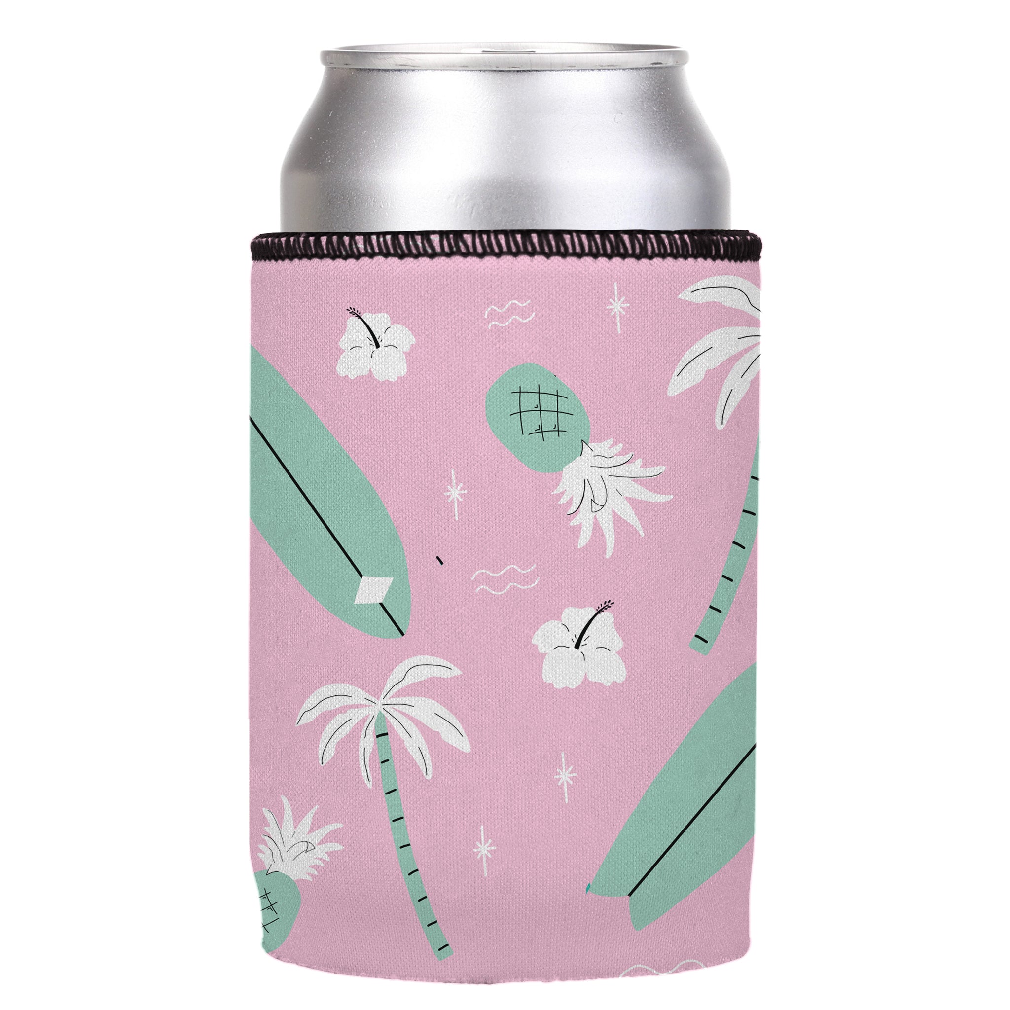Stubbyz Pink Surf’s Up Stubby Cooler 3-Pack
