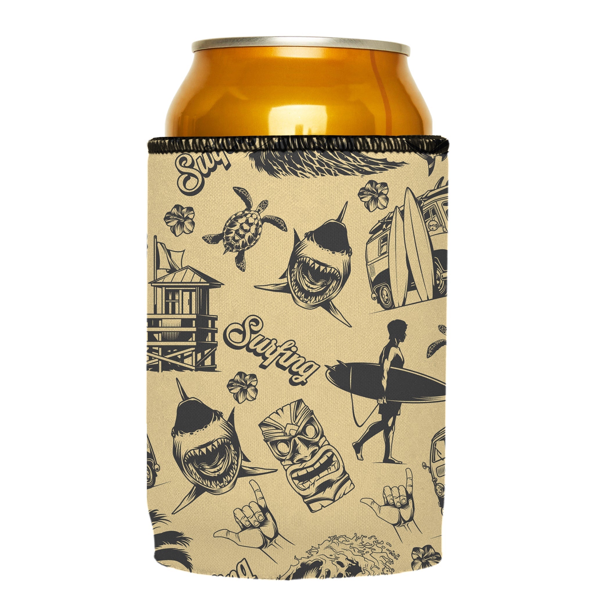 Stubbyz Retro Surf Stubby Cooler 2-Pack