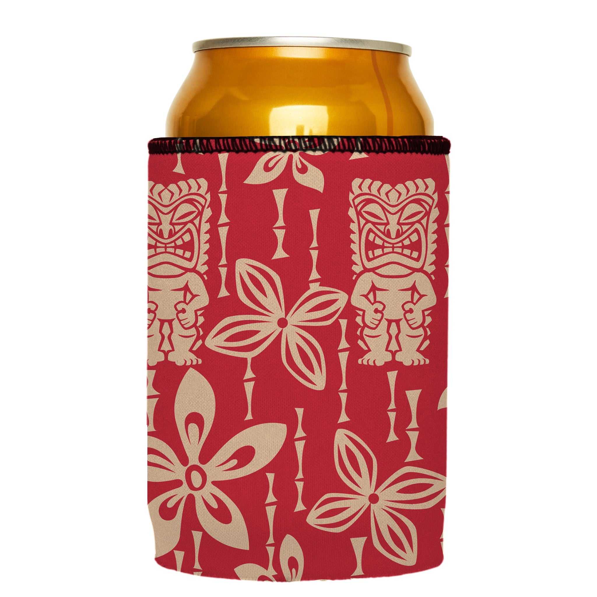 Stubbyz Red Tiki Tropics Stubby Cooler 2-Pack