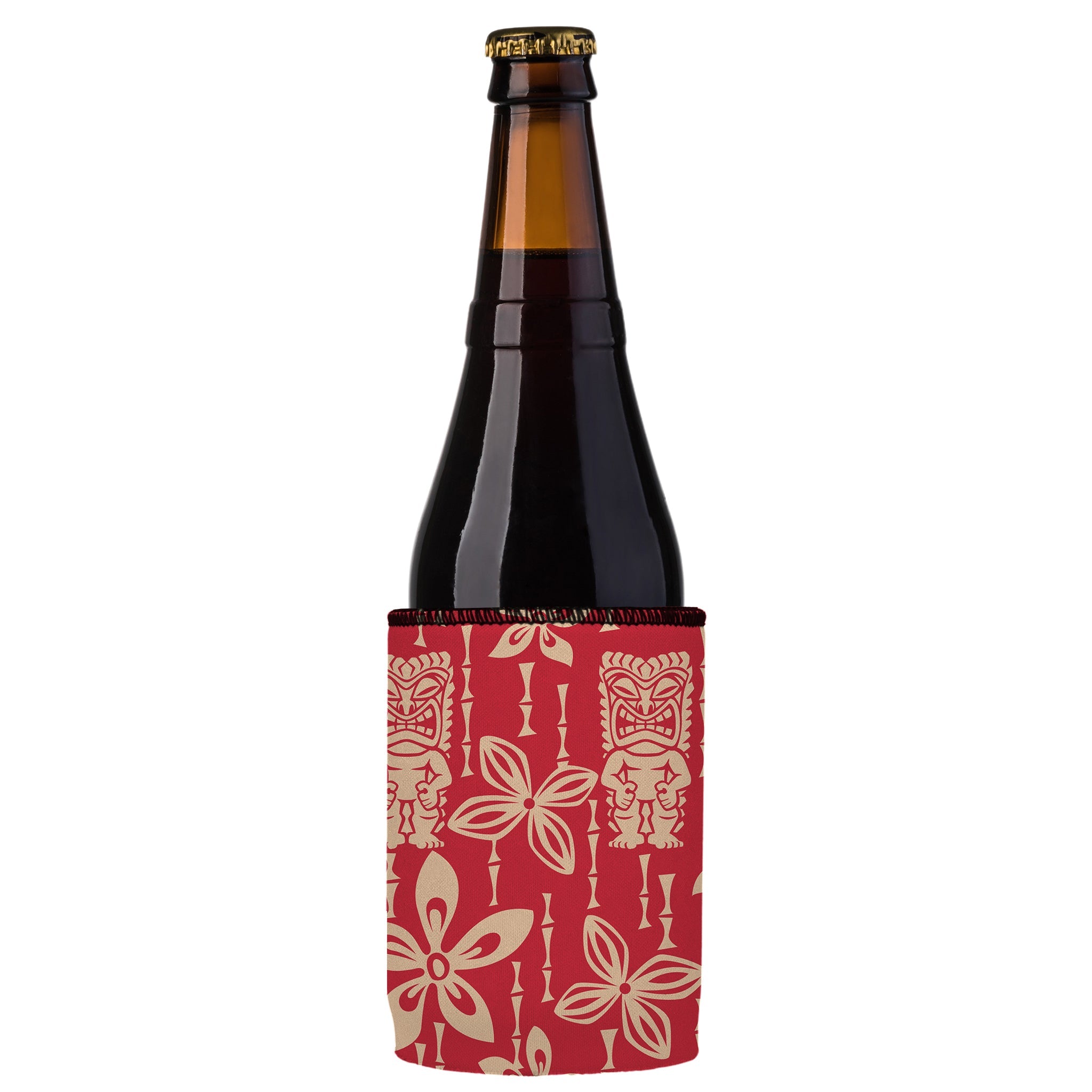 Stubbyz Red Tiki Tropics Stubby Cooler 2-Pack