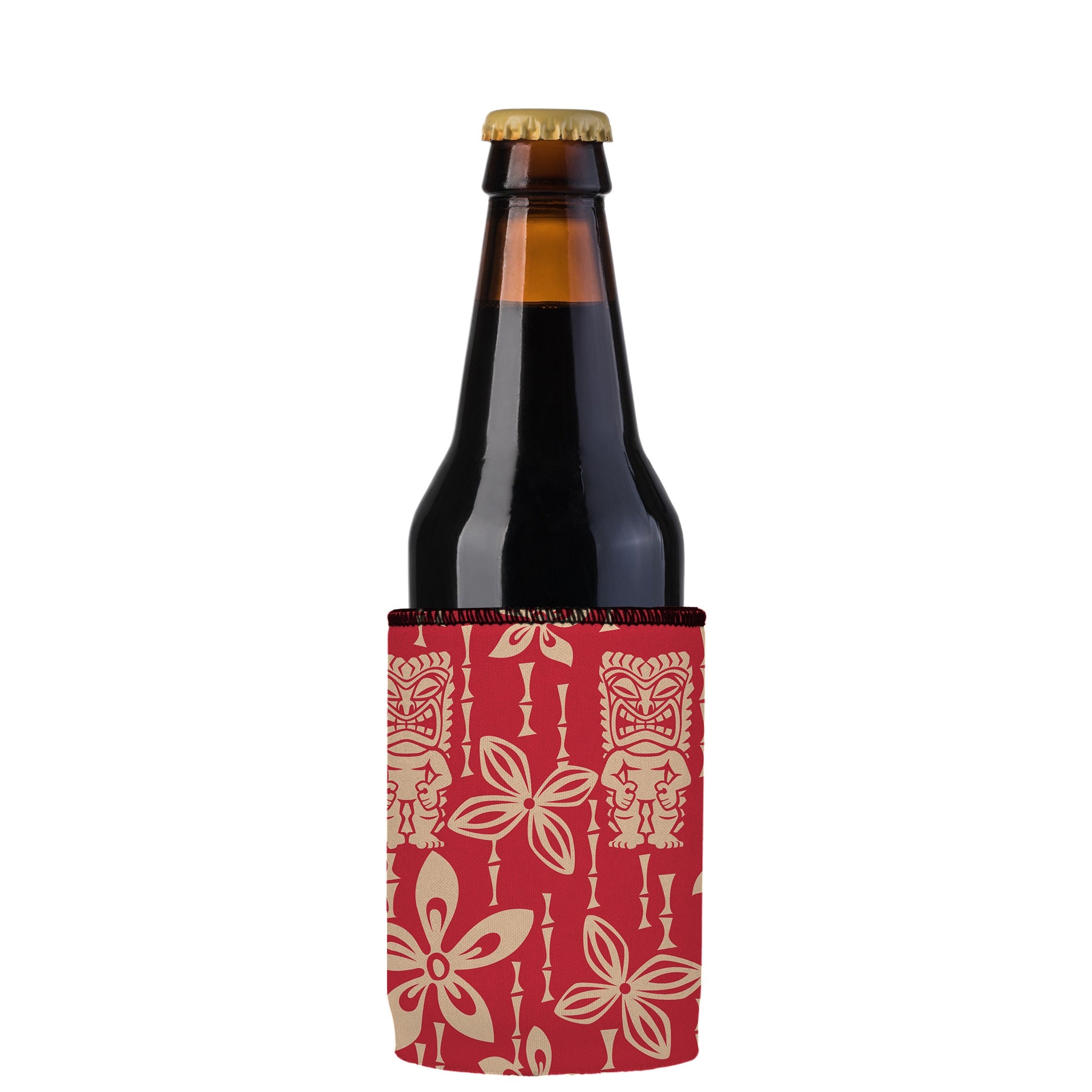 Stubbyz Red Tiki Tropics Stubby Cooler 2-Pack