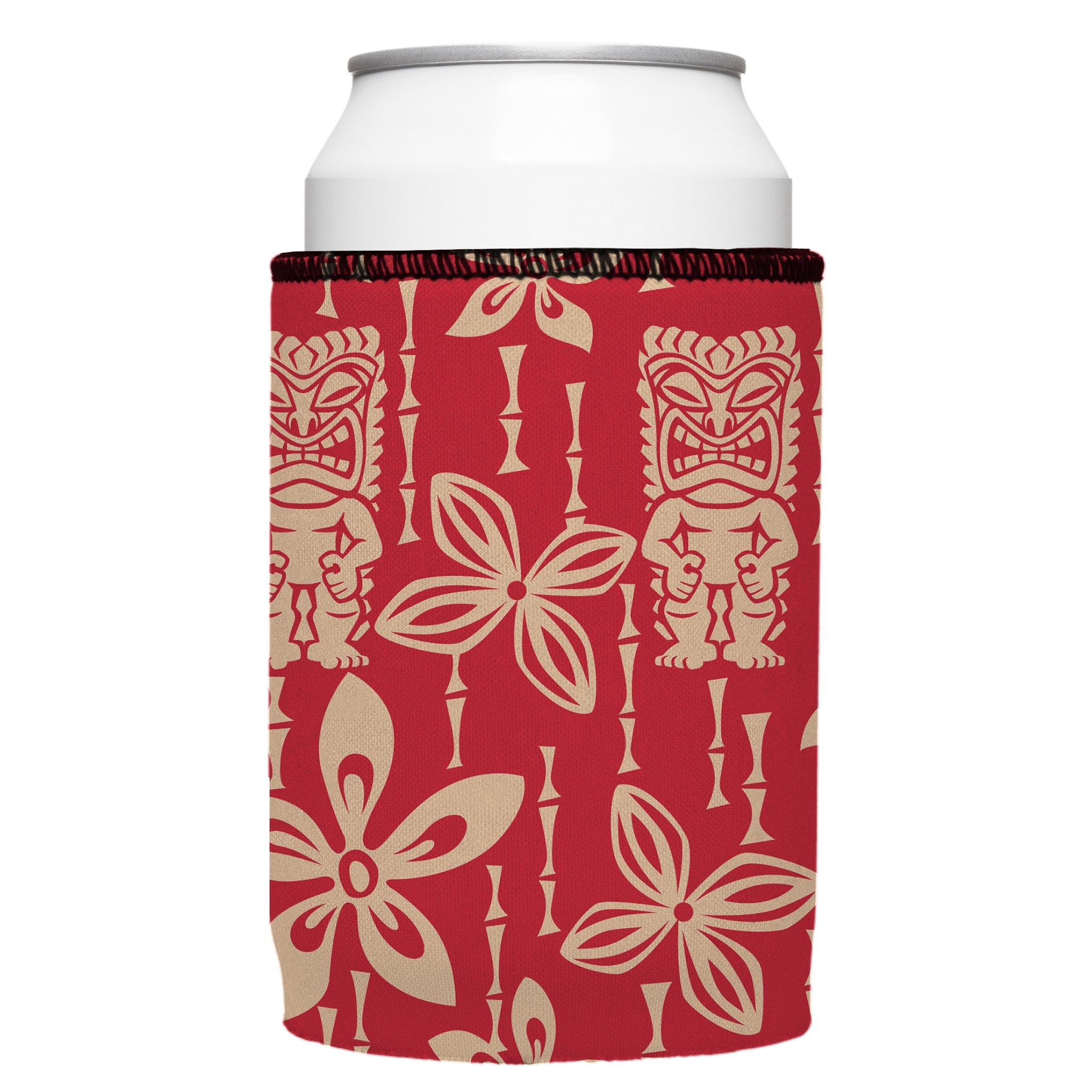 Stubbyz Red Tiki Tropics Stubby Cooler 2-Pack
