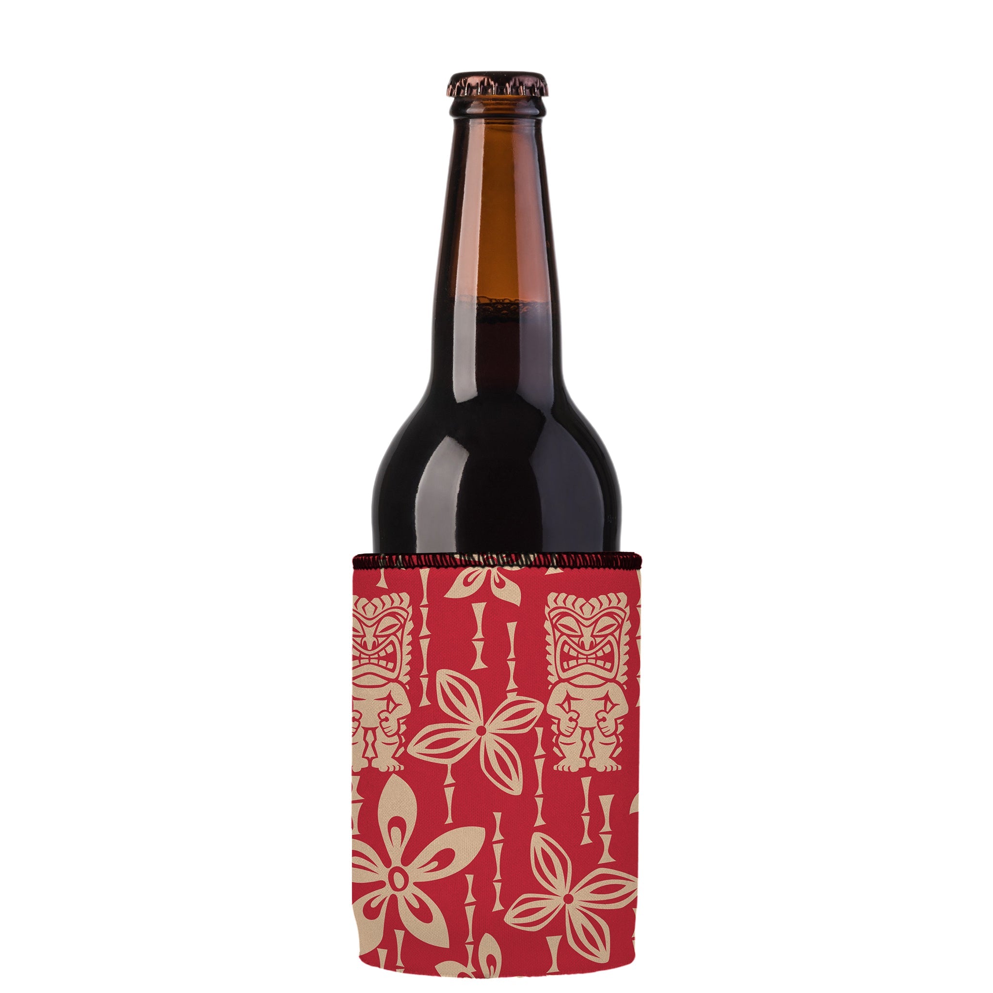 Stubbyz Red Tiki Tropics Stubby Cooler 2-Pack