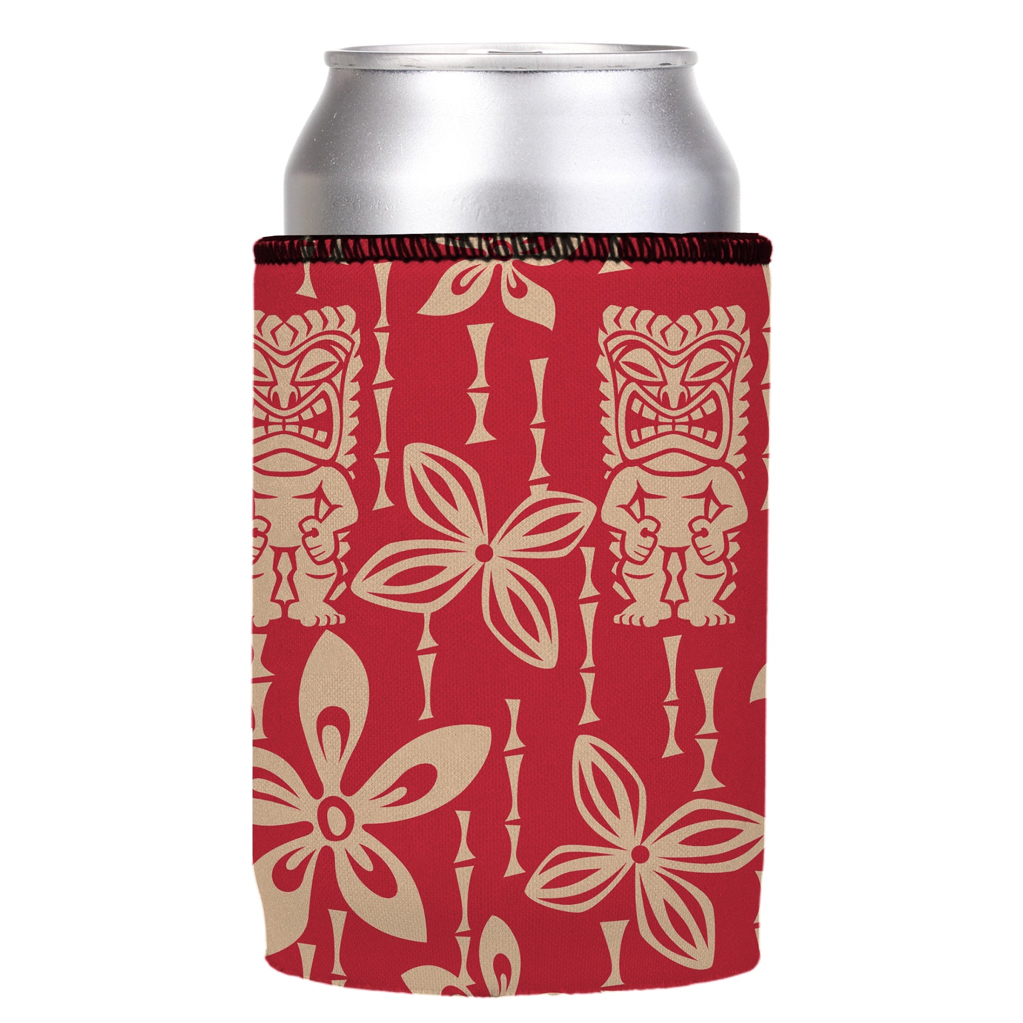 Stubbyz Red Tiki Tropics Stubby Cooler 2-Pack