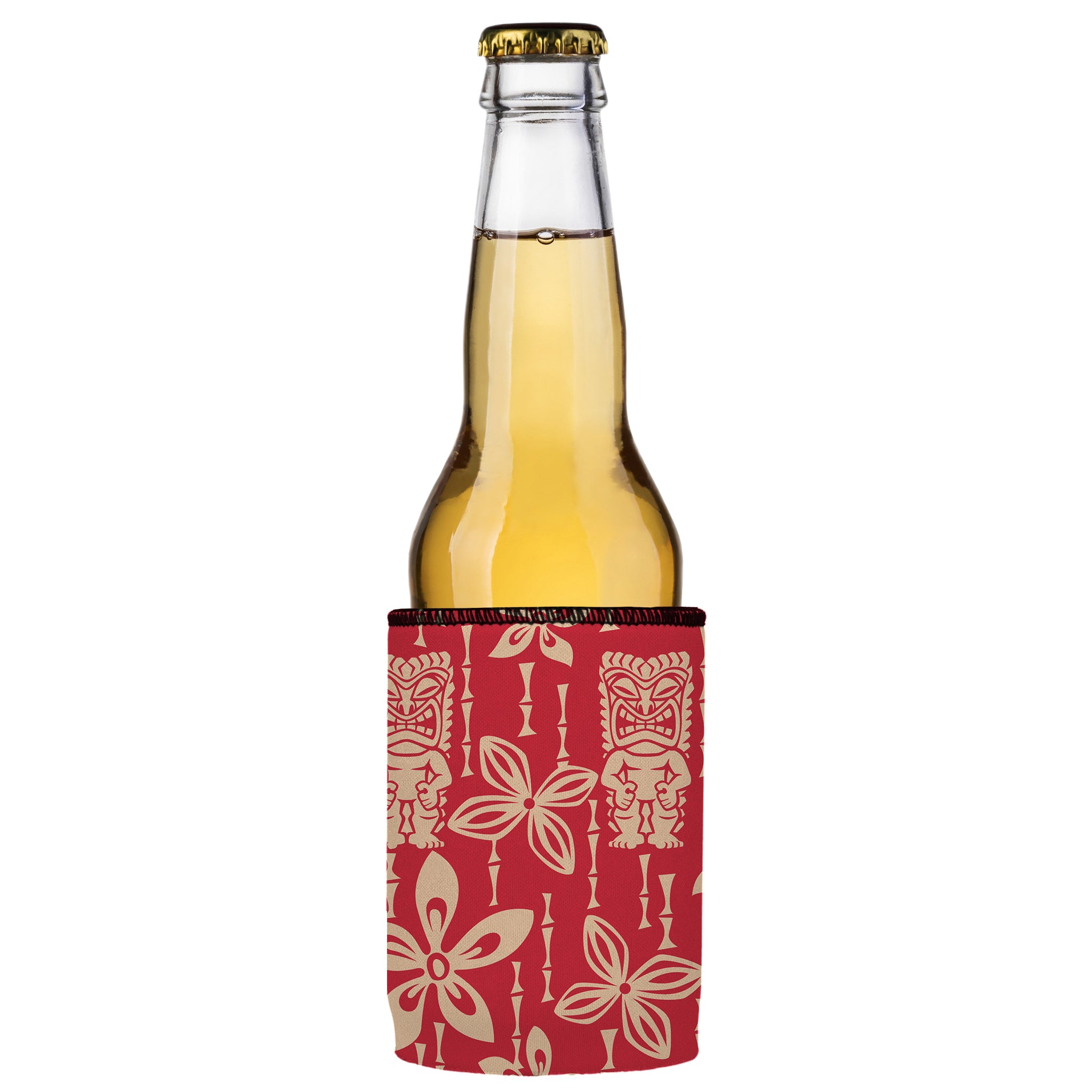 Stubbyz Red Tiki Tropics Stubby Cooler