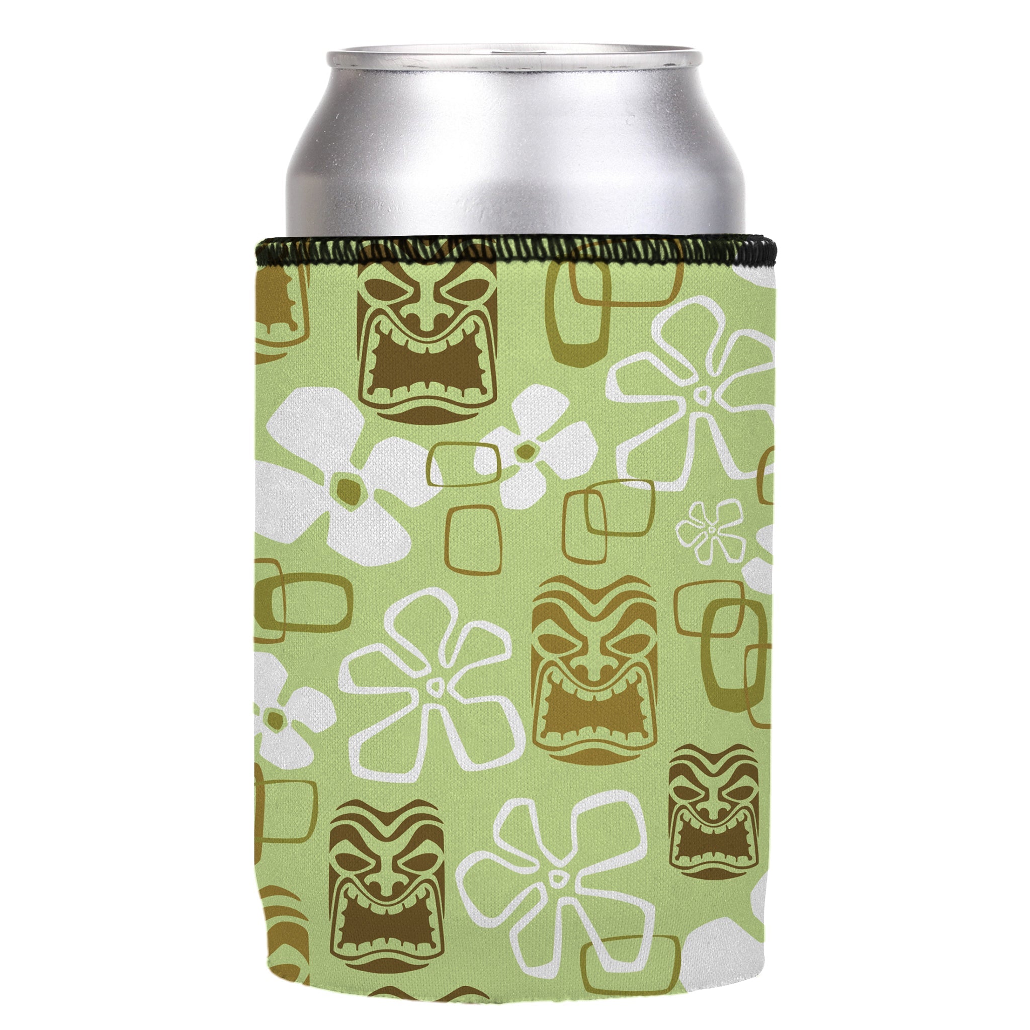 Stubbyz Tiki Green Stubby Cooler 2-Pack