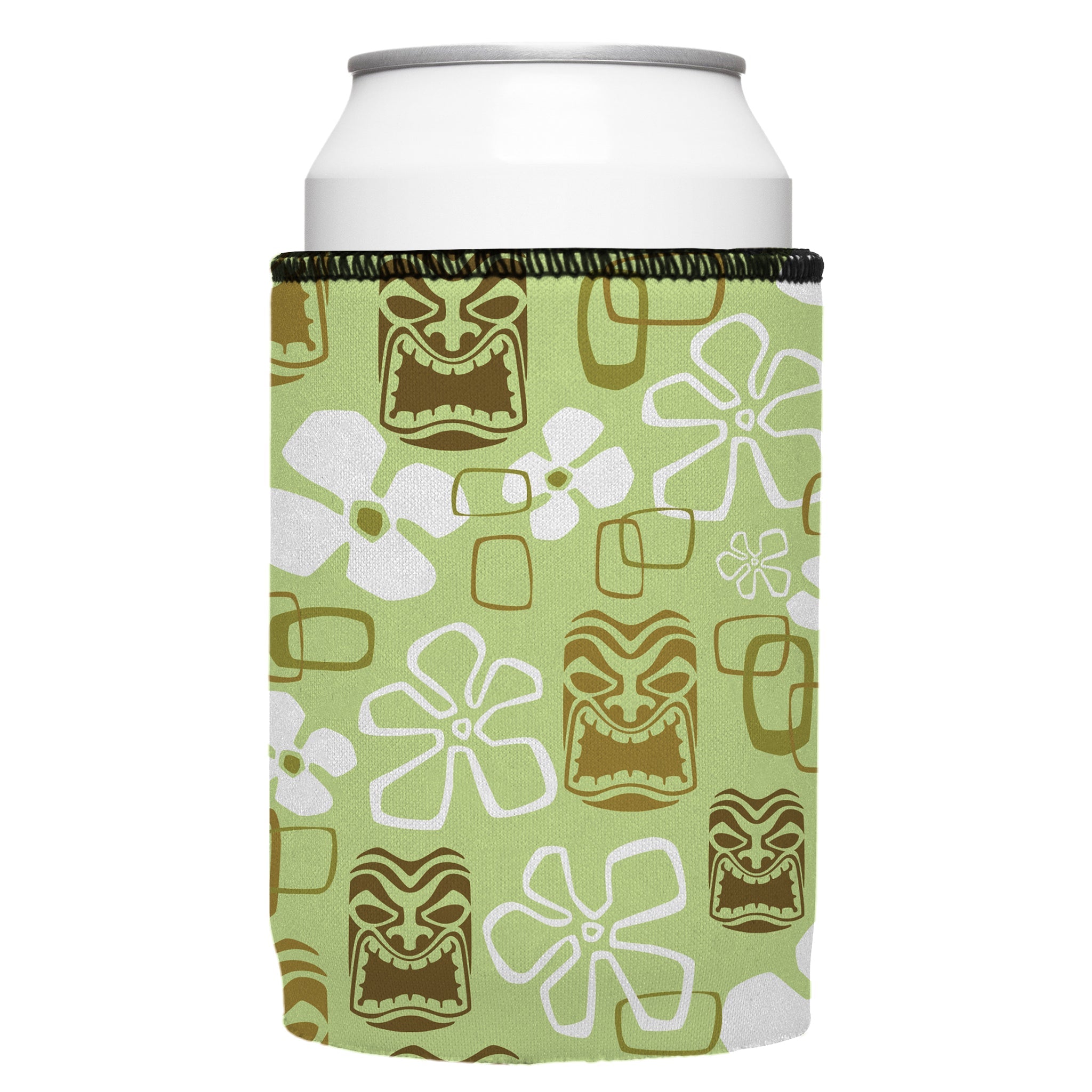 Stubbyz Tiki Green Stubby Cooler 3-Pack