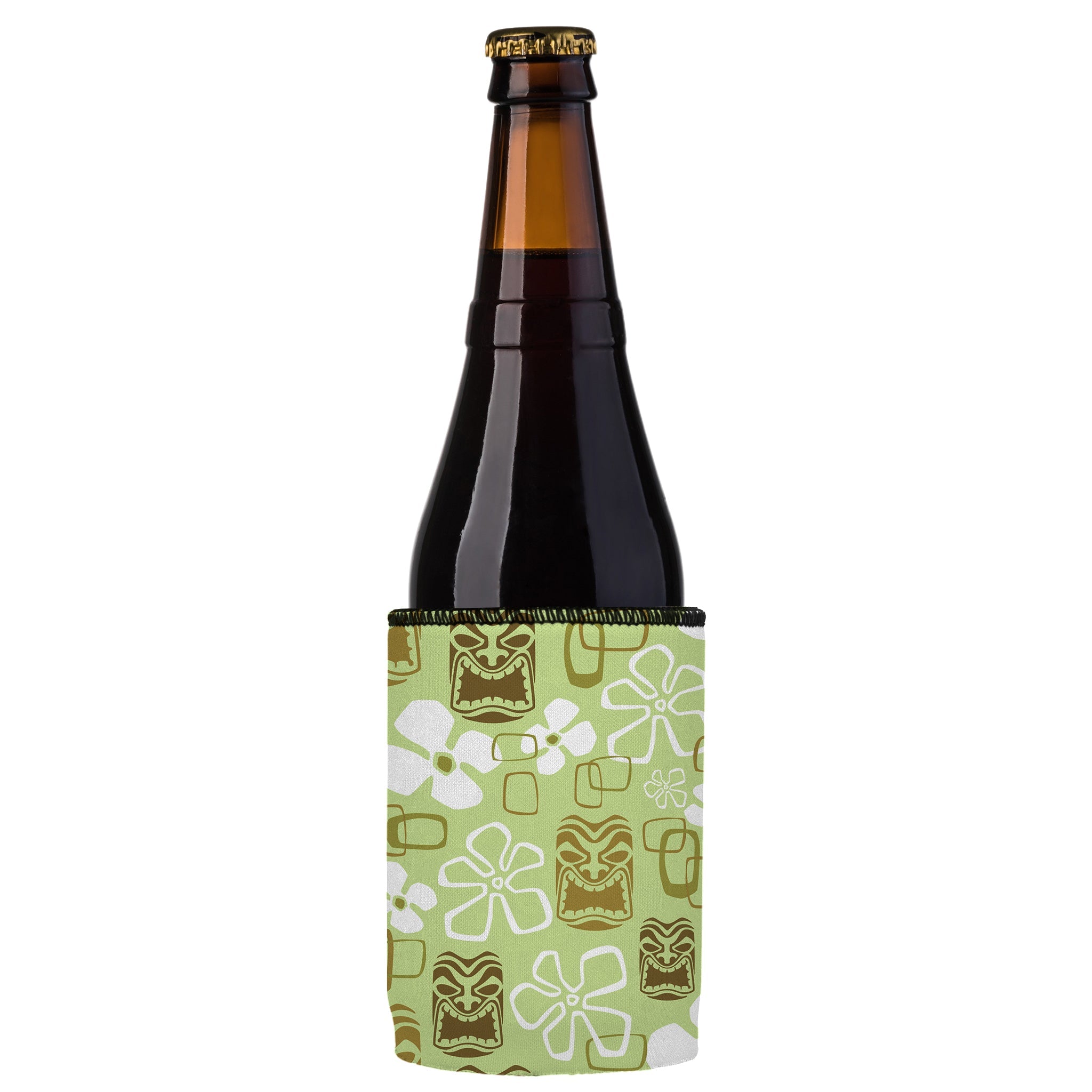 Stubbyz Tiki Green Stubby Cooler 3-Pack