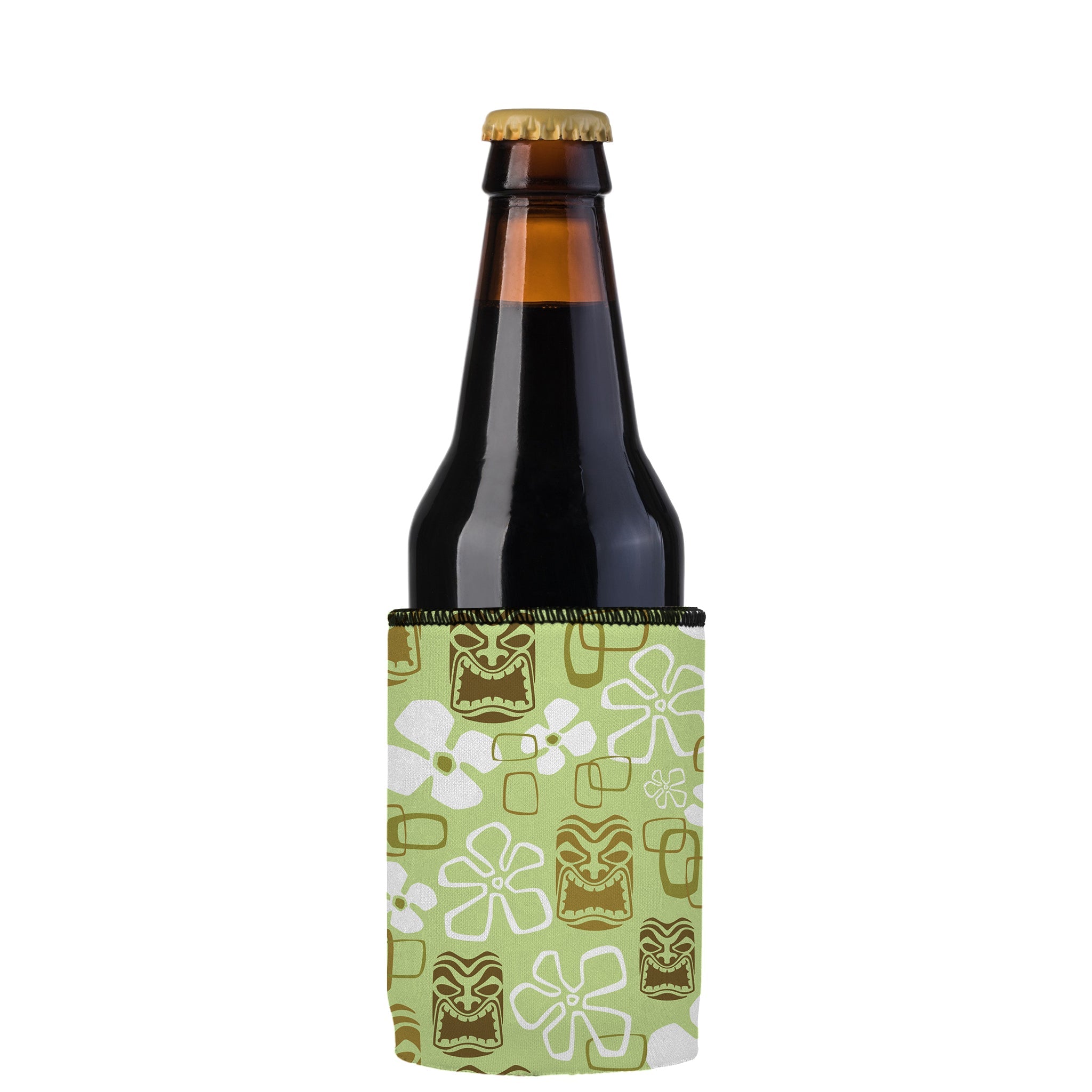 Stubbyz Tiki Green Stubby Cooler 3-Pack