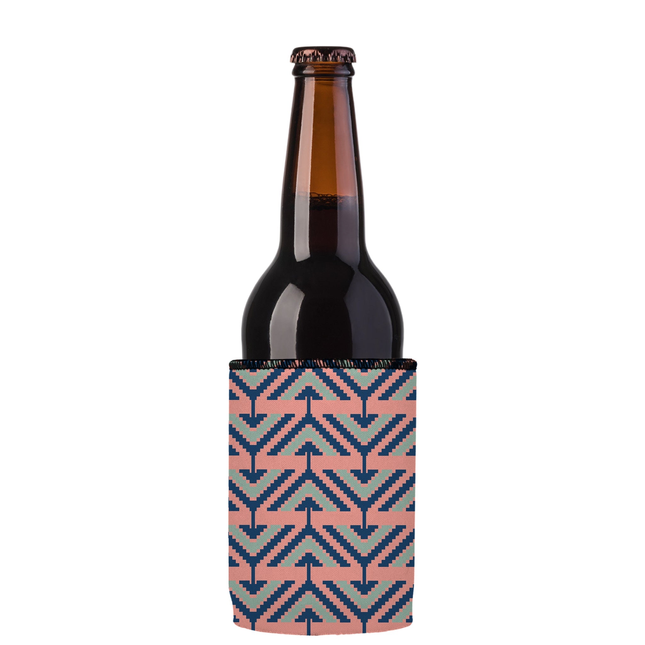Stubbyz Pink Tribal Arrows Stubby Cooler 2-Pack