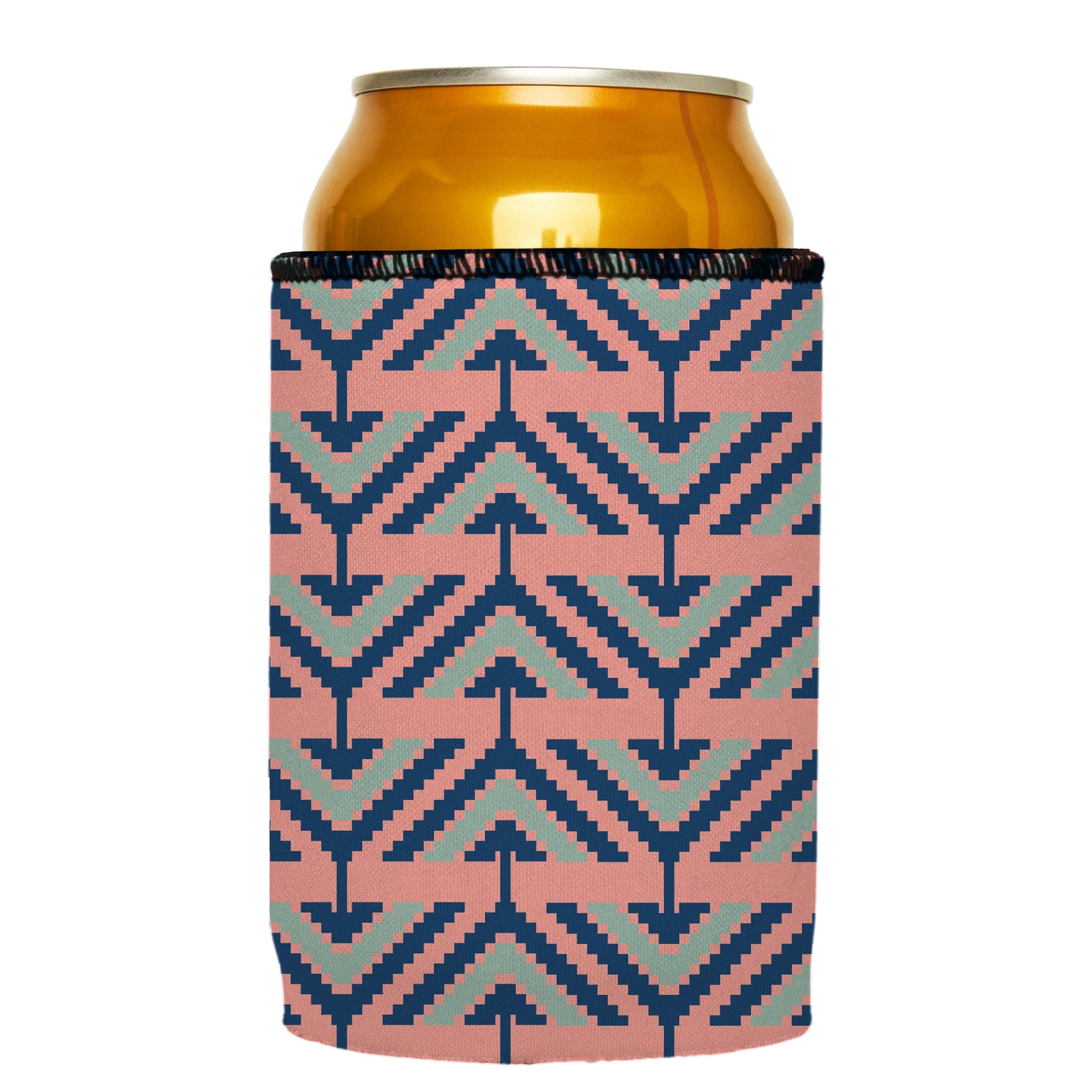 Stubbyz Pink Tribal Arrows Stubby Cooler 2-Pack