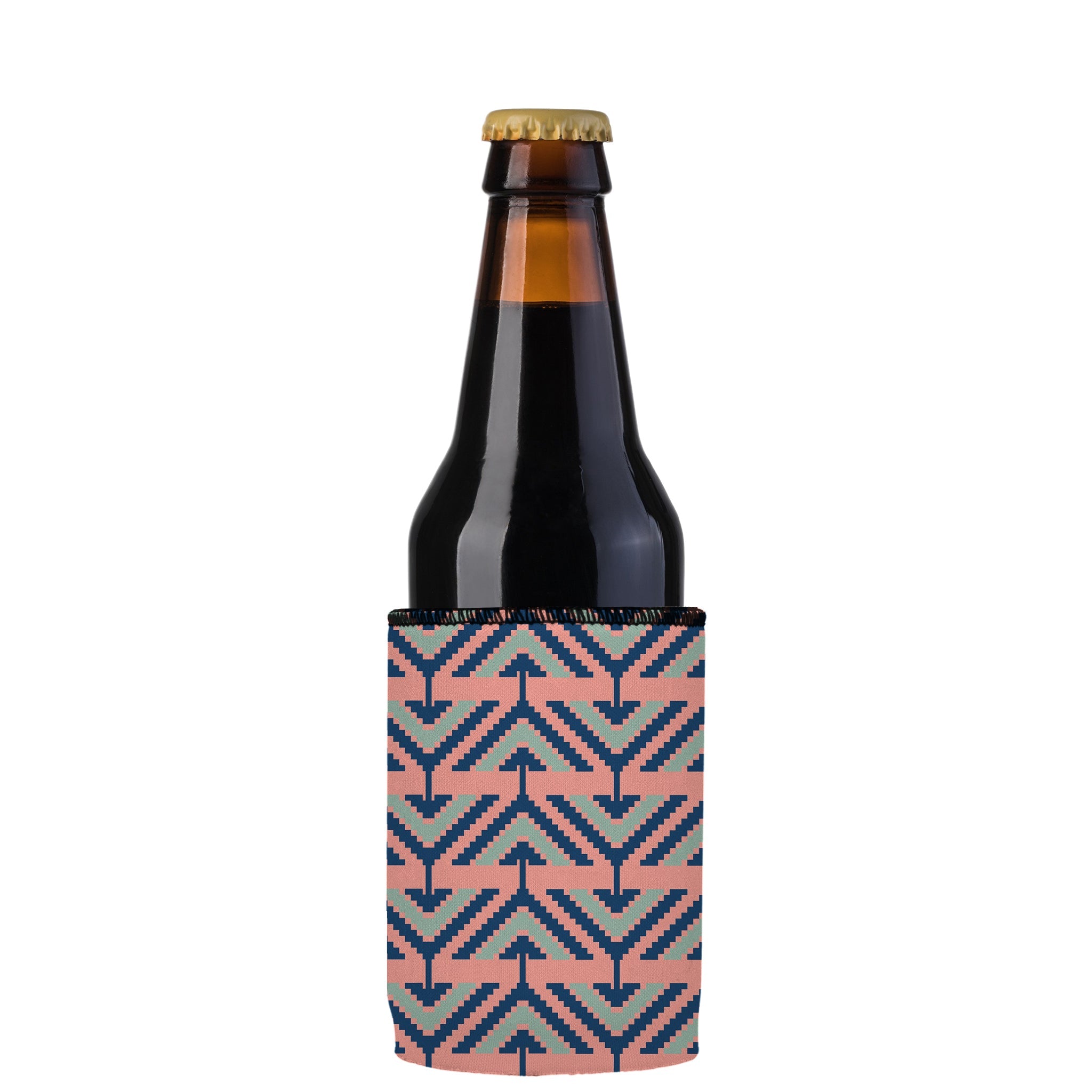 Stubbyz Pink Tribal Arrows Stubby Cooler 2-Pack