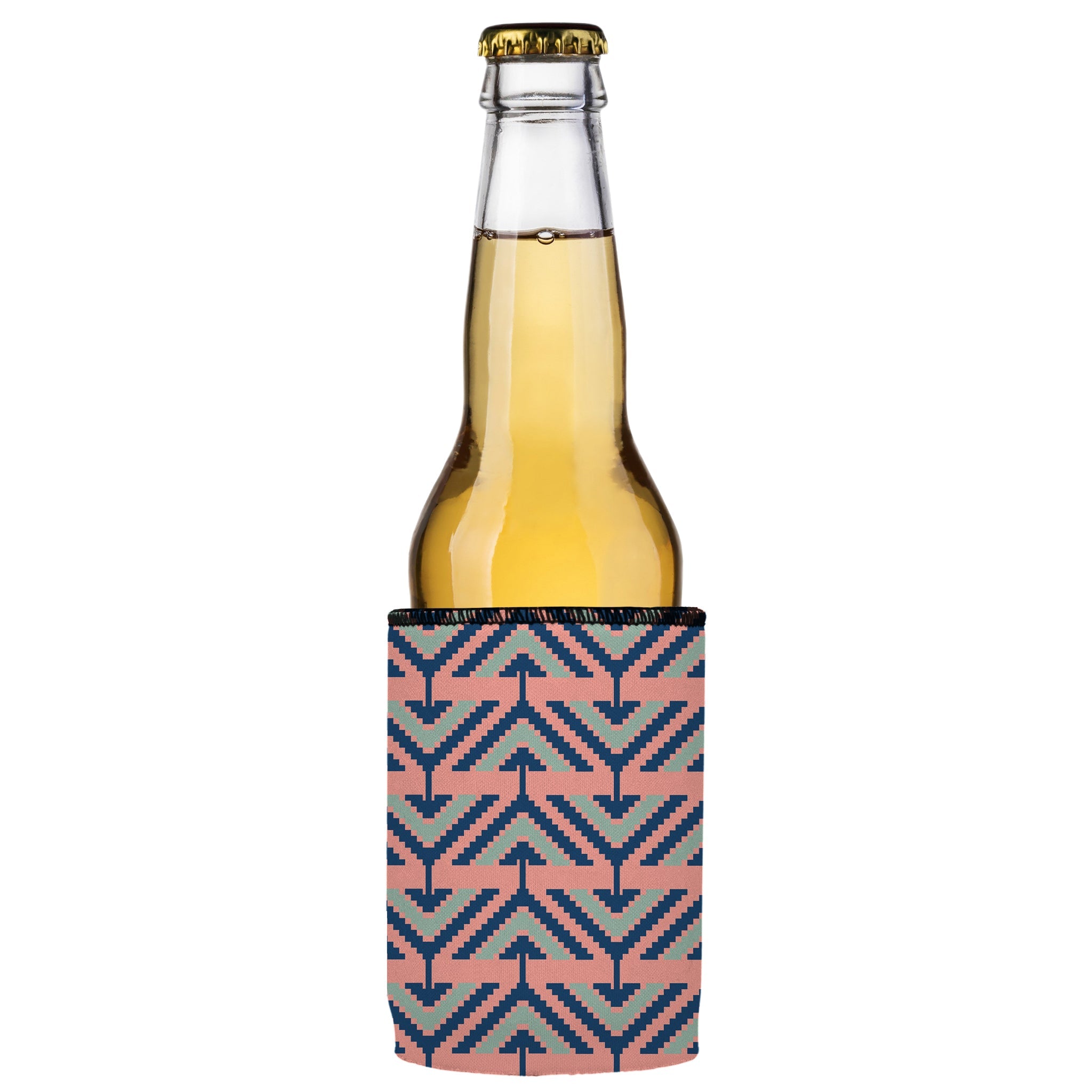 Stubbyz Pink Tribal Arrows Stubby Cooler 2-Pack