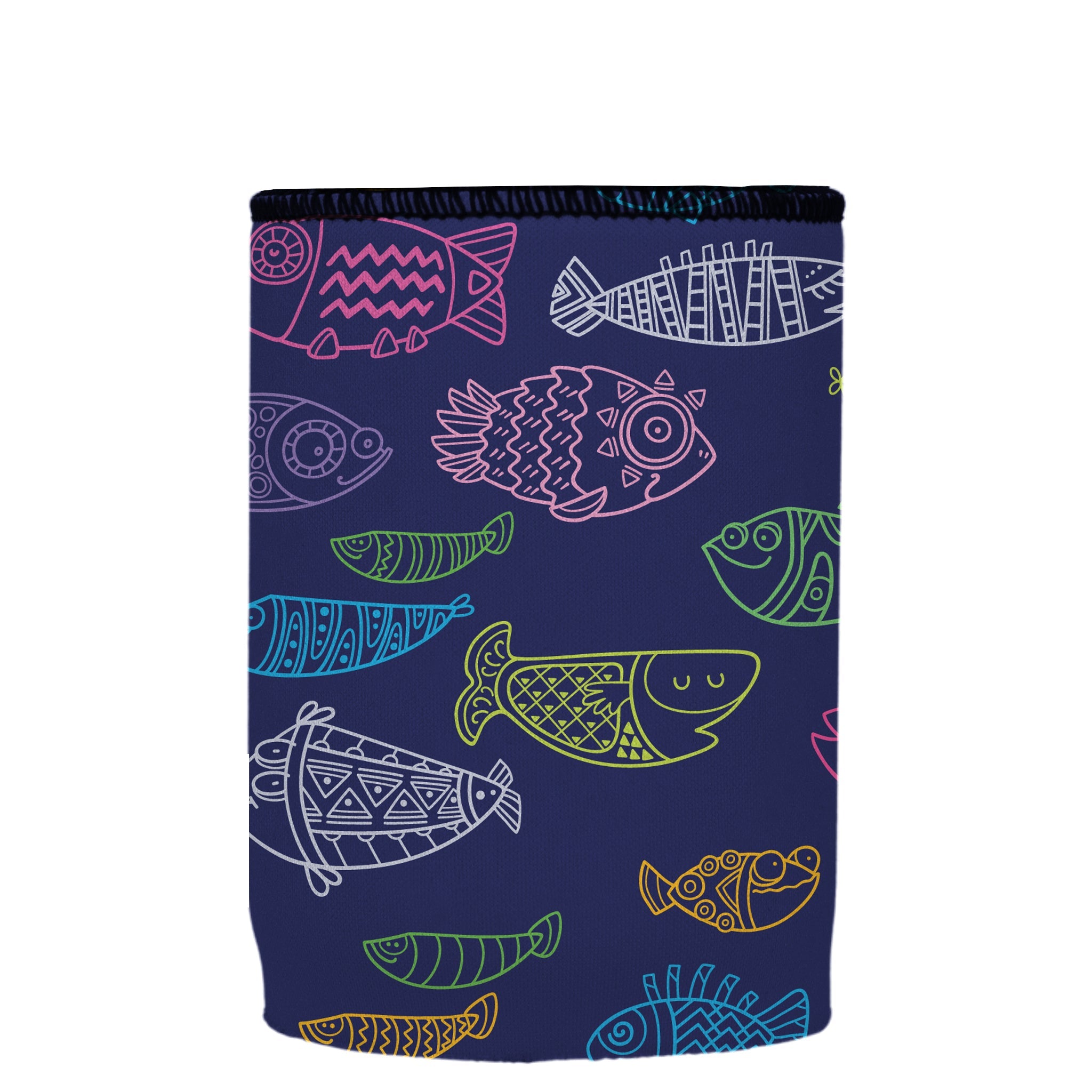 Stubbyz Neon Fish Stubby Cooler 2-Pack