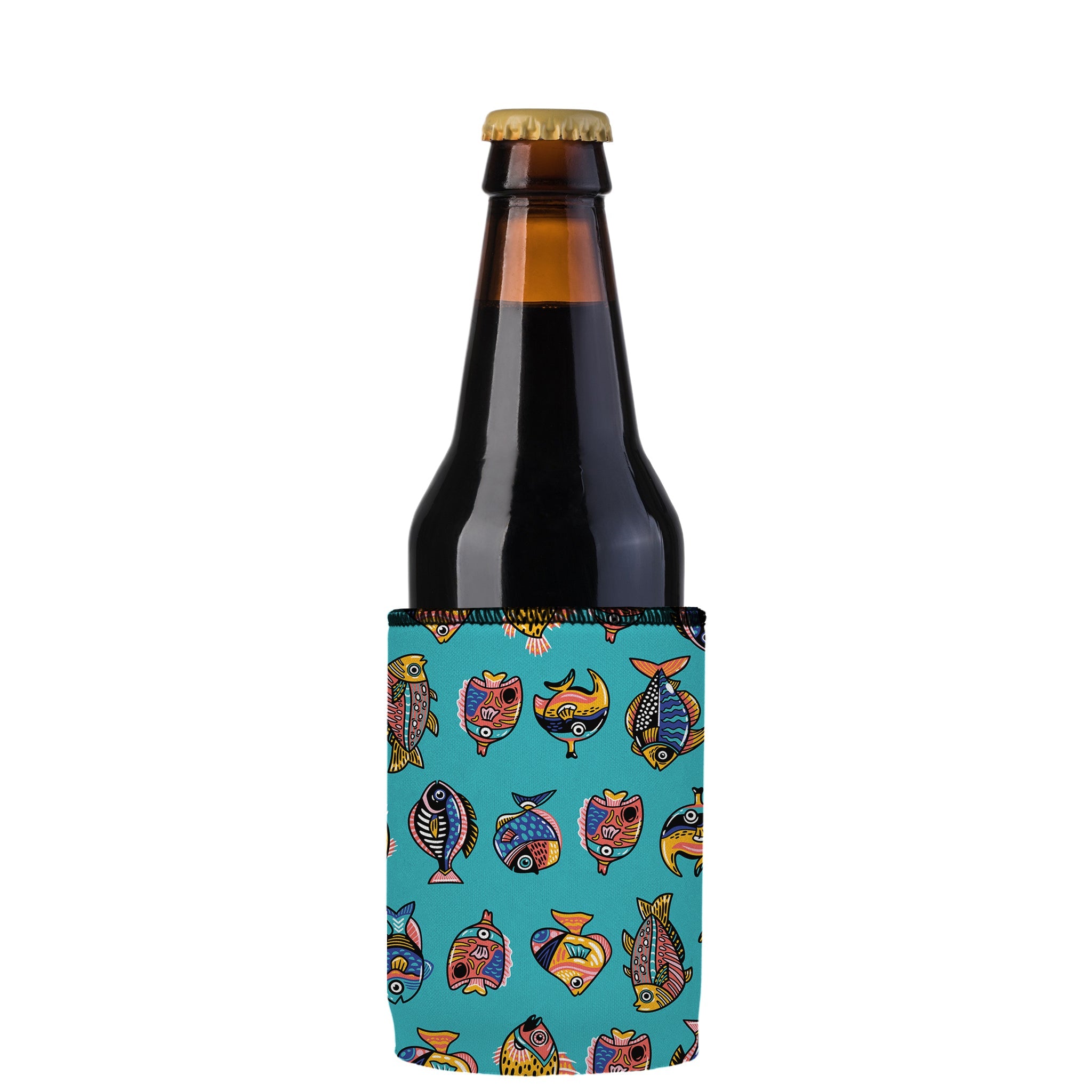 Stubbyz Tropical Fish Stubby Cooler 2-Pack