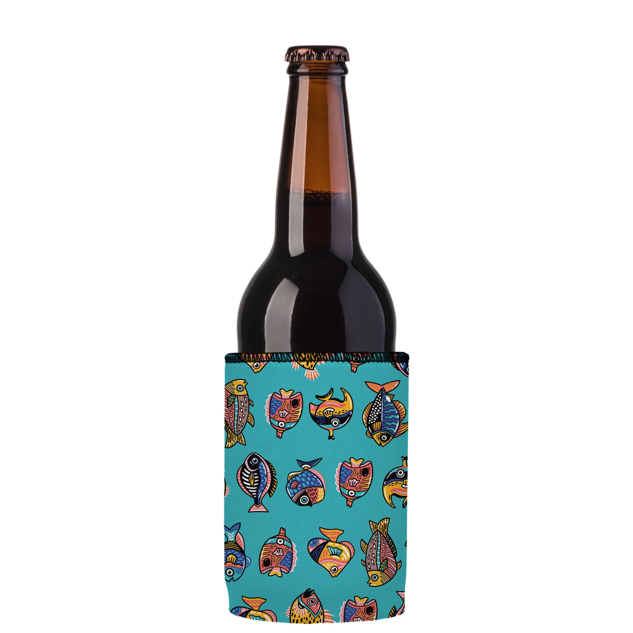 Stubbyz Tropical Fish Stubby Cooler 2-Pack