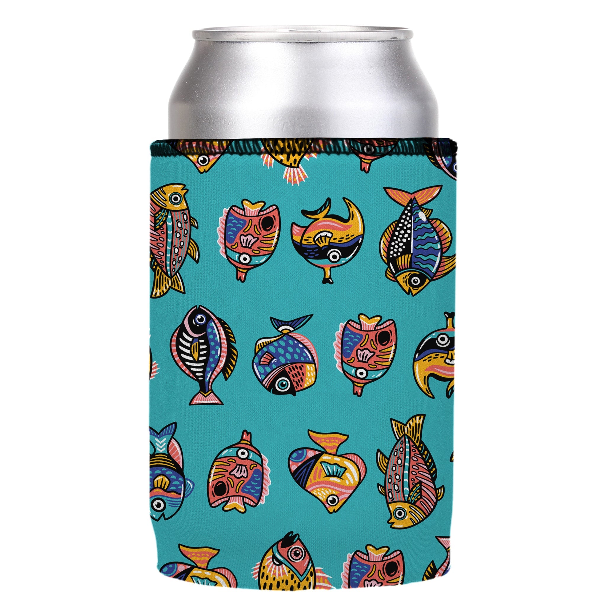 Stubbyz Tropical Fish Stubby Cooler 2-Pack