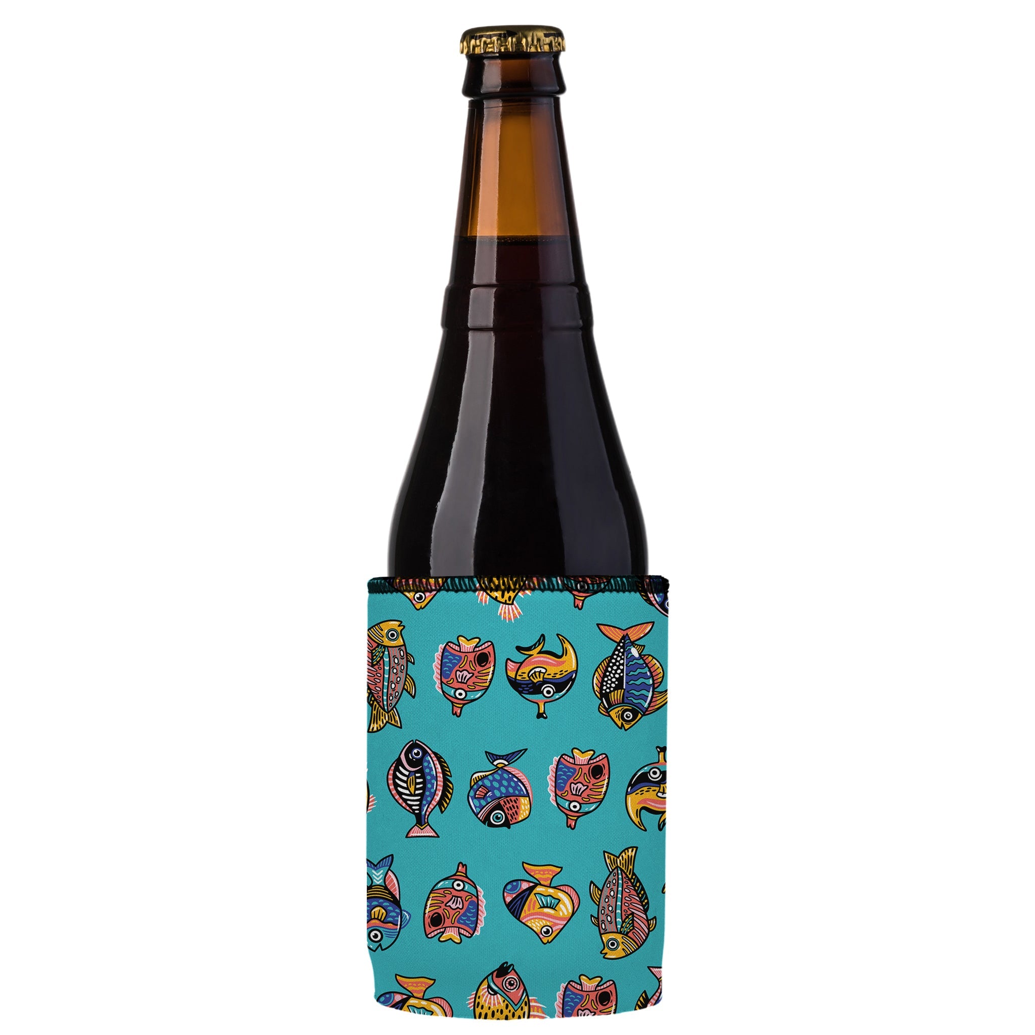Stubbyz Tropical Fish Stubby Cooler 2-Pack
