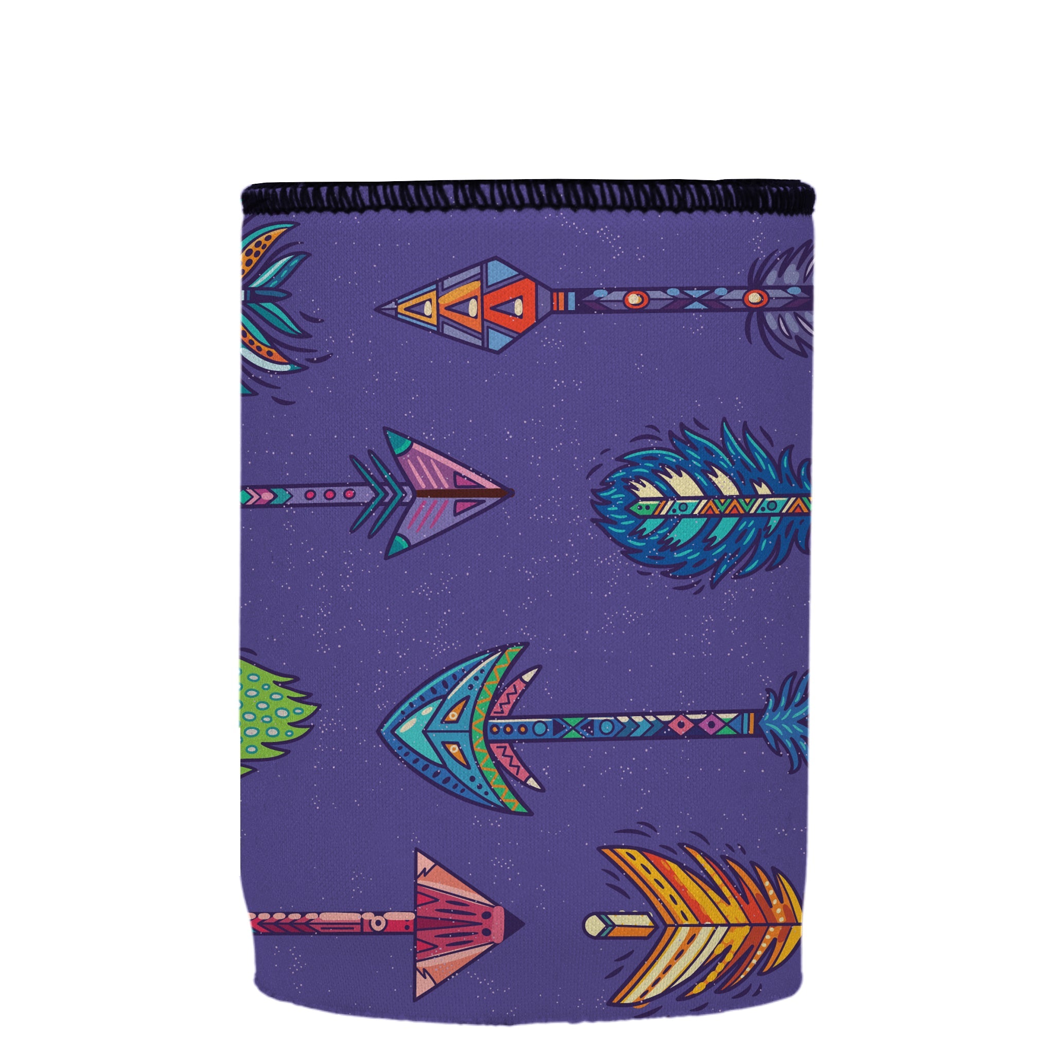 Stubbyz Purple Boho Arrows Stubby Cooler 2-Pack