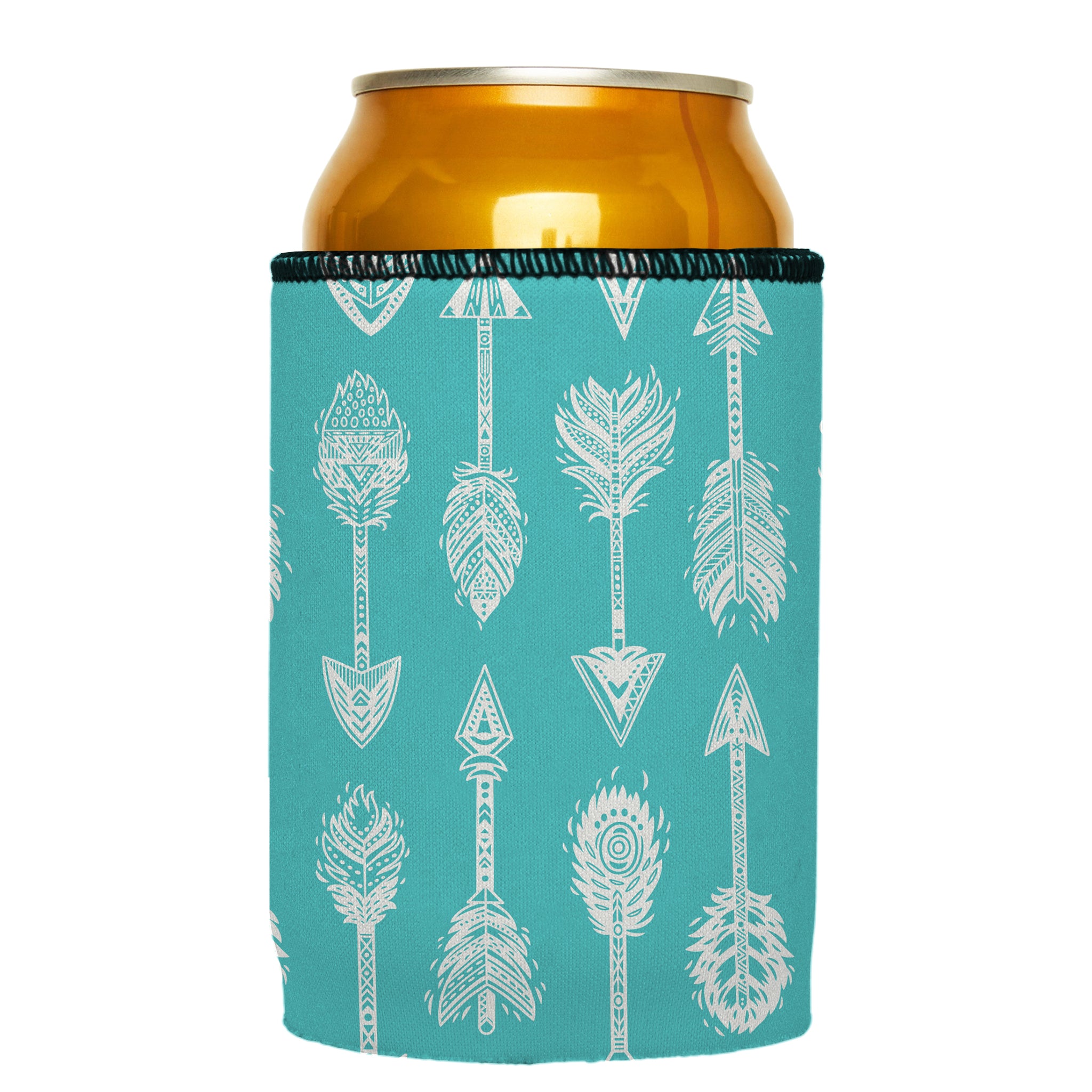 Stubbyz Teal Boho Arrows Stubby Cooler