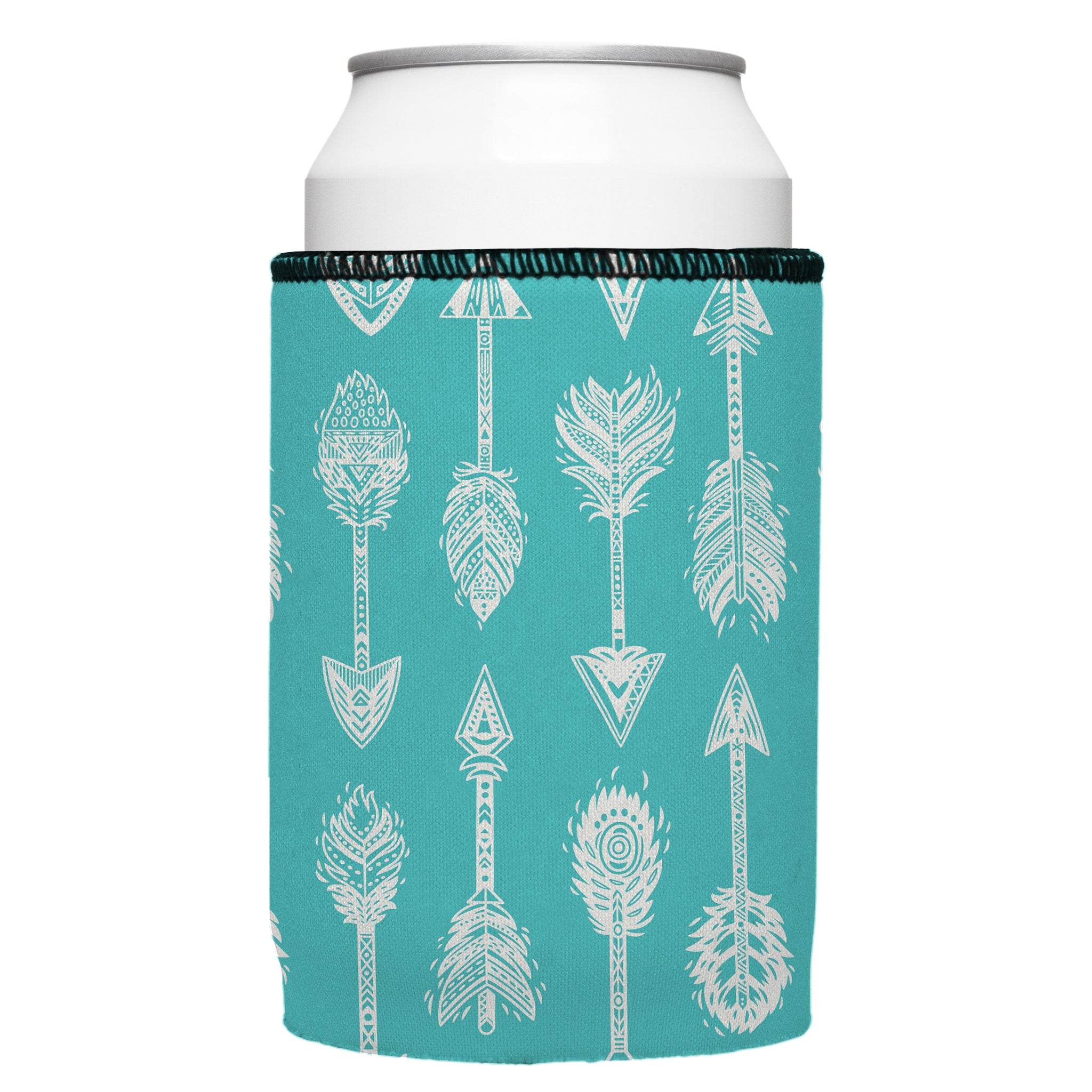 Stubbyz Teal Boho Arrows Stubby Cooler