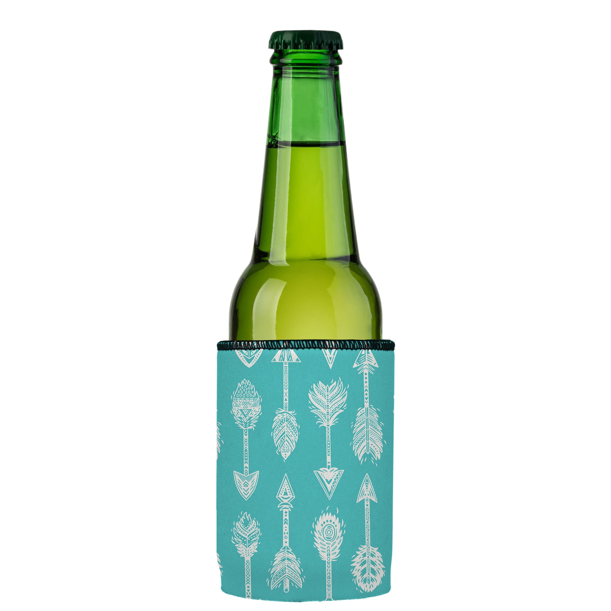 Stubbyz Teal Boho Arrows Stubby Cooler