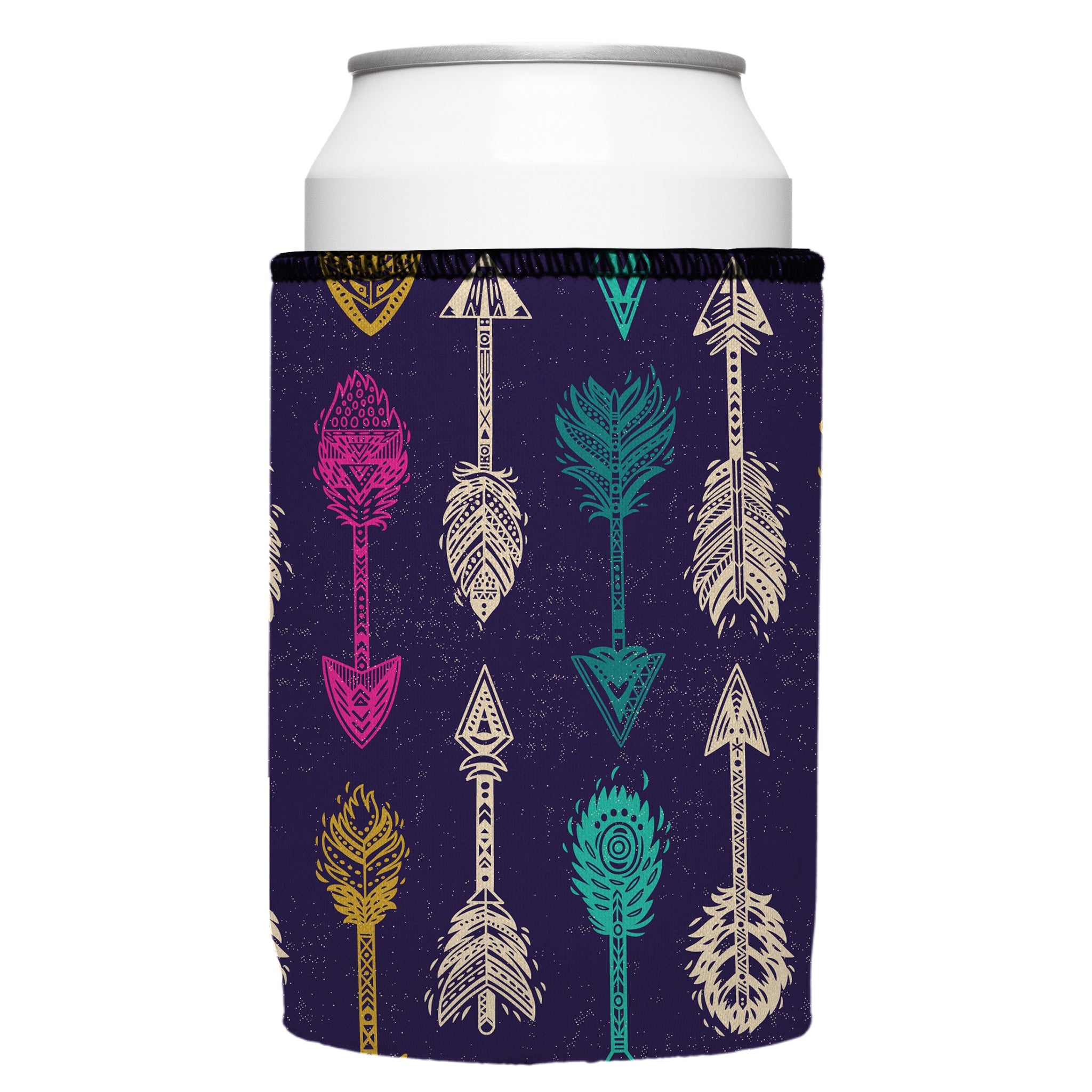Stubbyz Neon Boho Arrows Stubby Cooler 2-Pack