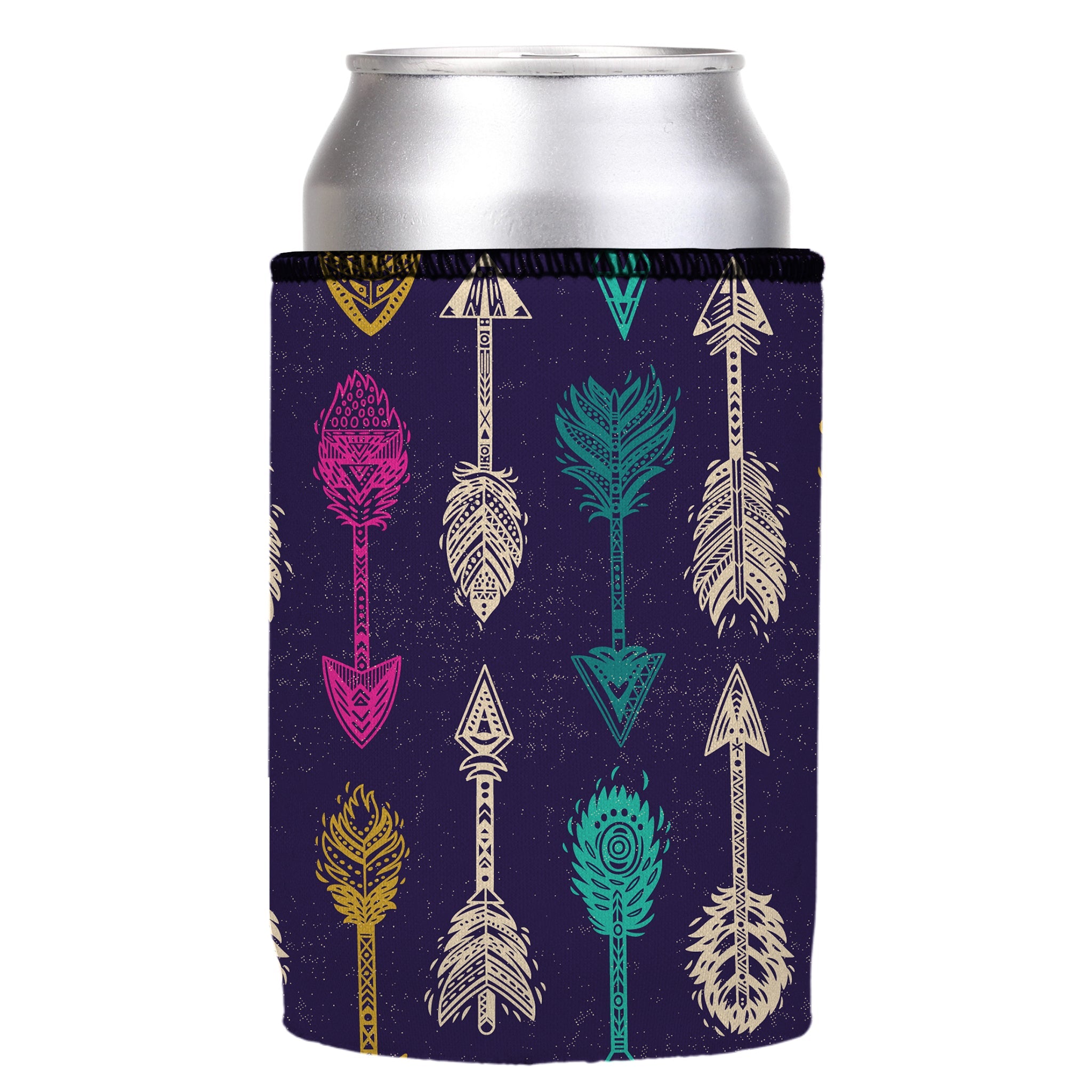 Stubbyz Neon Boho Arrows Stubby Cooler 2-Pack