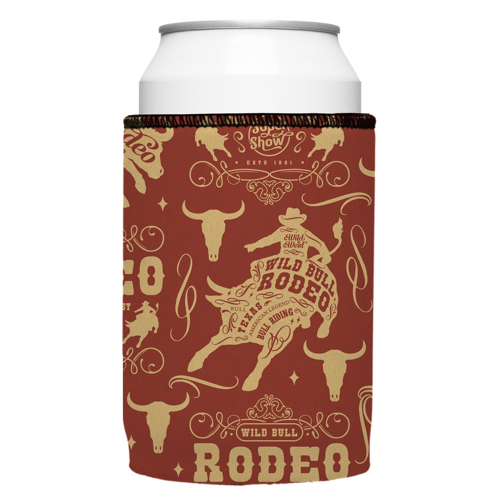 Stubbyz Wild Rodeo Stubby Cooler 2-Pack