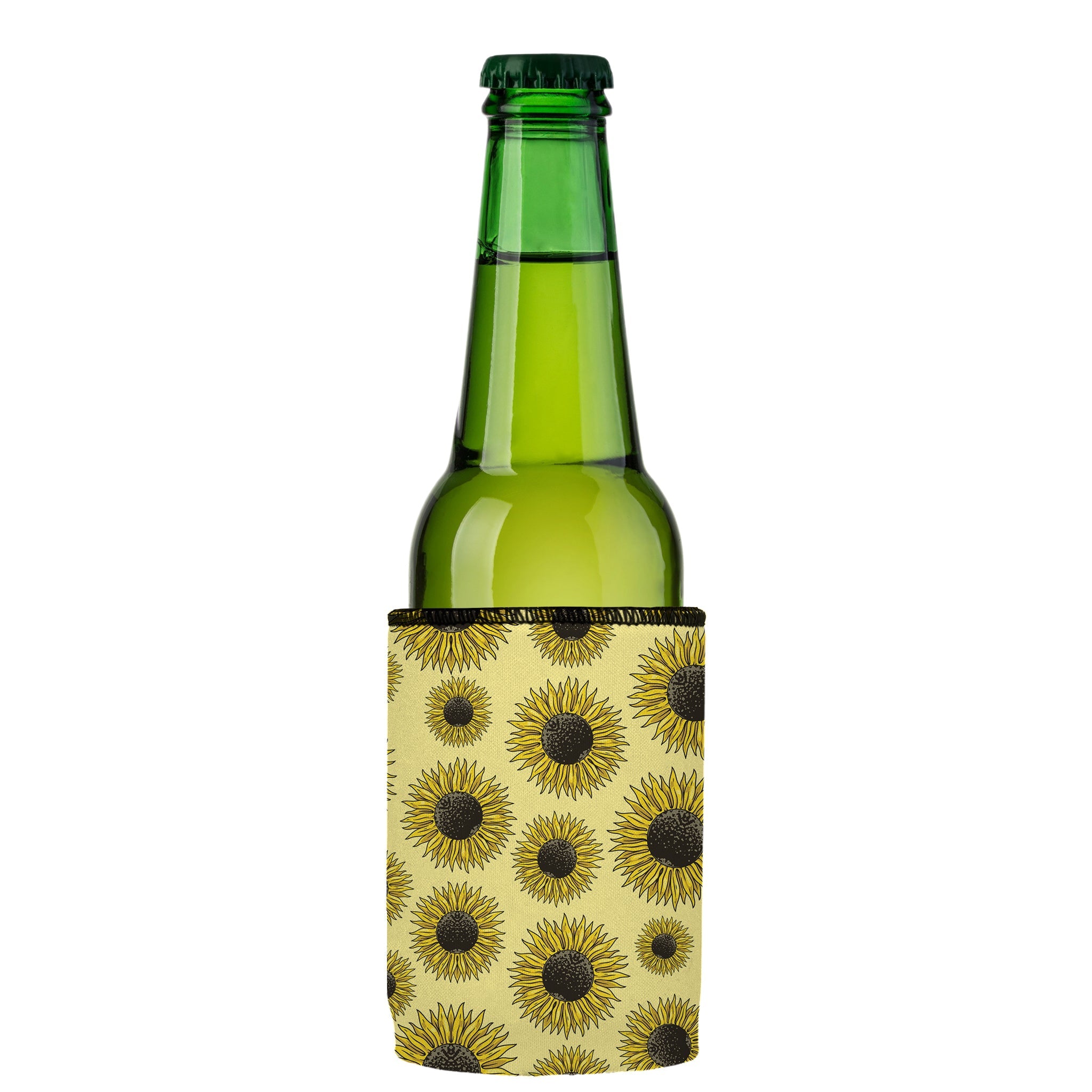 Stubbyz Yellow Sunflowers Stubby Cooler 2-Pack